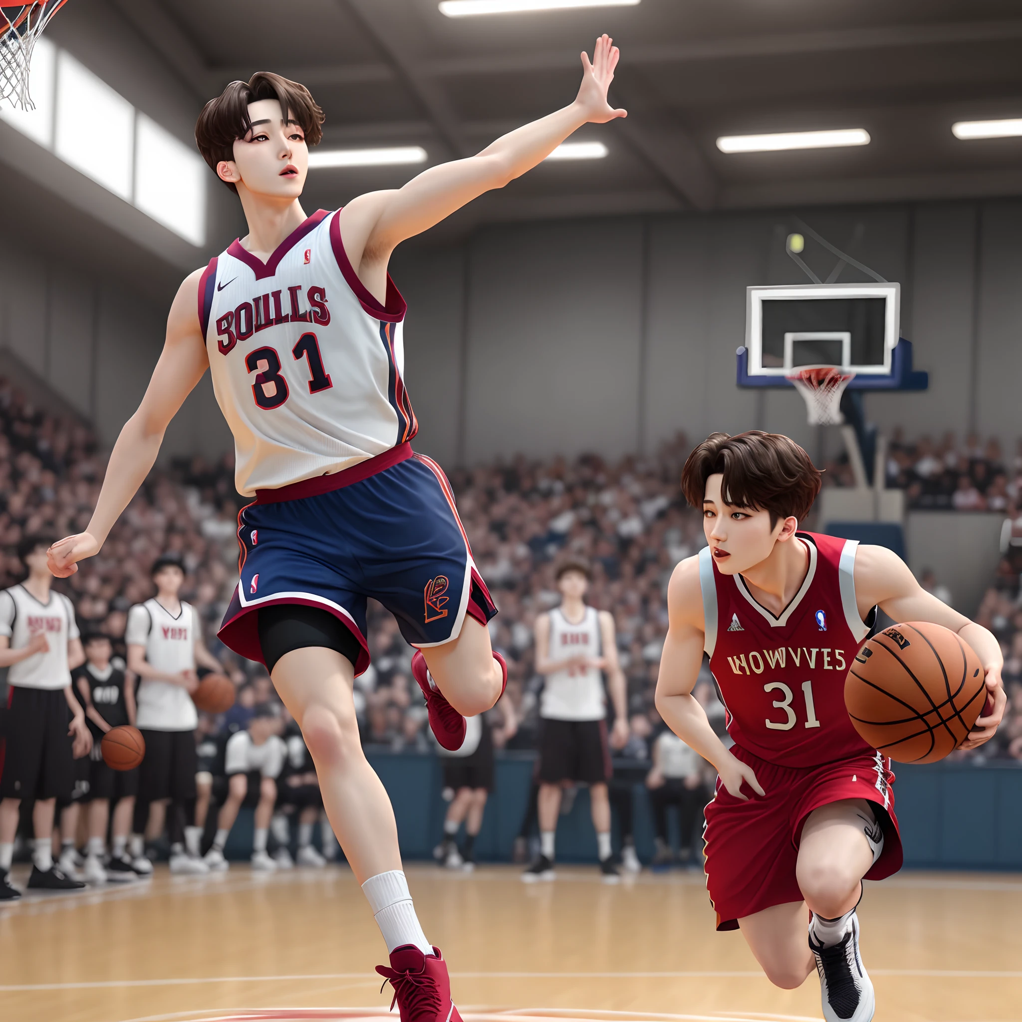BTS jungkook basketball