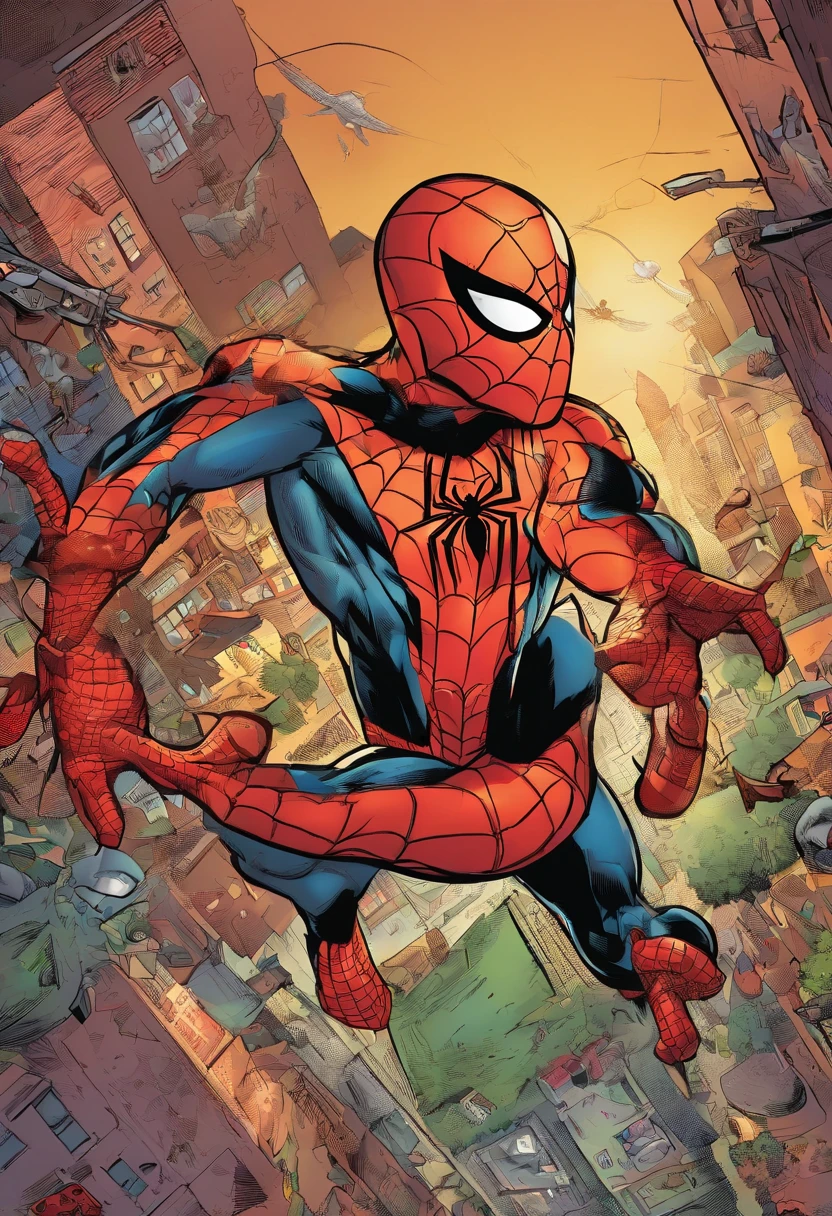 spider-man,town,fight,Cool,Return blood