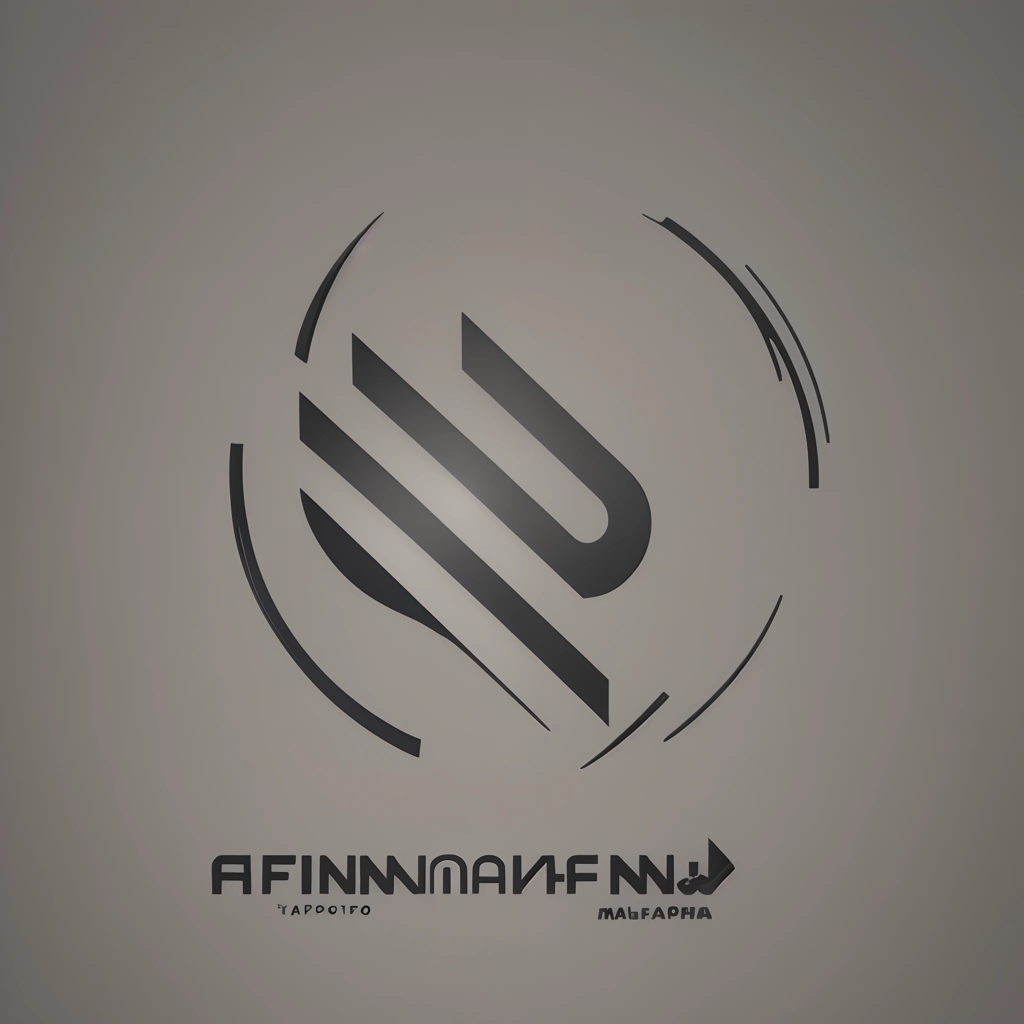 Logotipo da malharia fina estampa