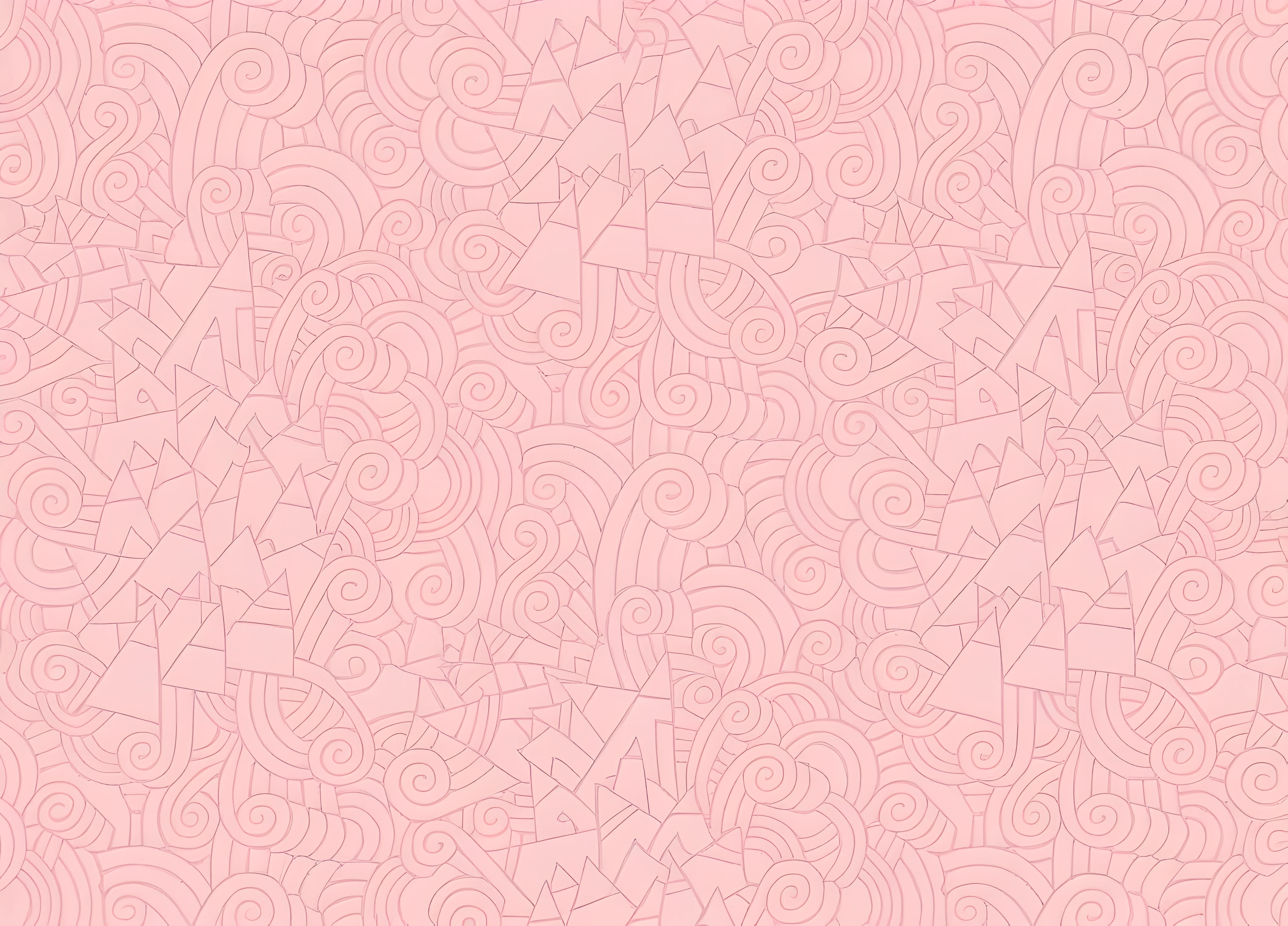 A pink background with a pattern of swirls and shapes, rosa pastel, fundo rosa fosco, rosa pastel, Floresta Rosa, fundo cor-de-rosa, estilo zen rosa, intricate solid color background, fundo rosa claro, rosa desbotado, subtle pattern, Fundo montanhoso, algum rosa, fundo nublado cor-de-rosa, Papel de parede aconchegante, rosa claro, fundo de nuvens cor-de-rosa, arte de fundo, paisagem cor-de-rosa
