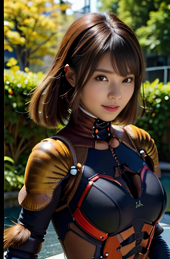 (high resolution,masterpiece,best quality,extremely detailed CG, anime, official art:1.4), realistic, photo, amazing fine details, all intricate, gloss and shiny,awesome many layers, 8k wall paper, 3d, sketch, kawaii, illustration,( solo:1.4), perfect female proportion,villainess, (fusion of dark brown cockroach and lady:1.4), (brown cockroach form lady:1.2), (brown cockroach lady:1.2), (fusion:1.2), (solo:1.4), (evil smile:1.2), muscular, abs, (cockroach brown exoskeleton bio insect suit:1.4), (cockroach brown exoskeleton bio insect armor:1.2), (brown transparency cockroach wing:1.4), (brown cockroach antennae:1.3),