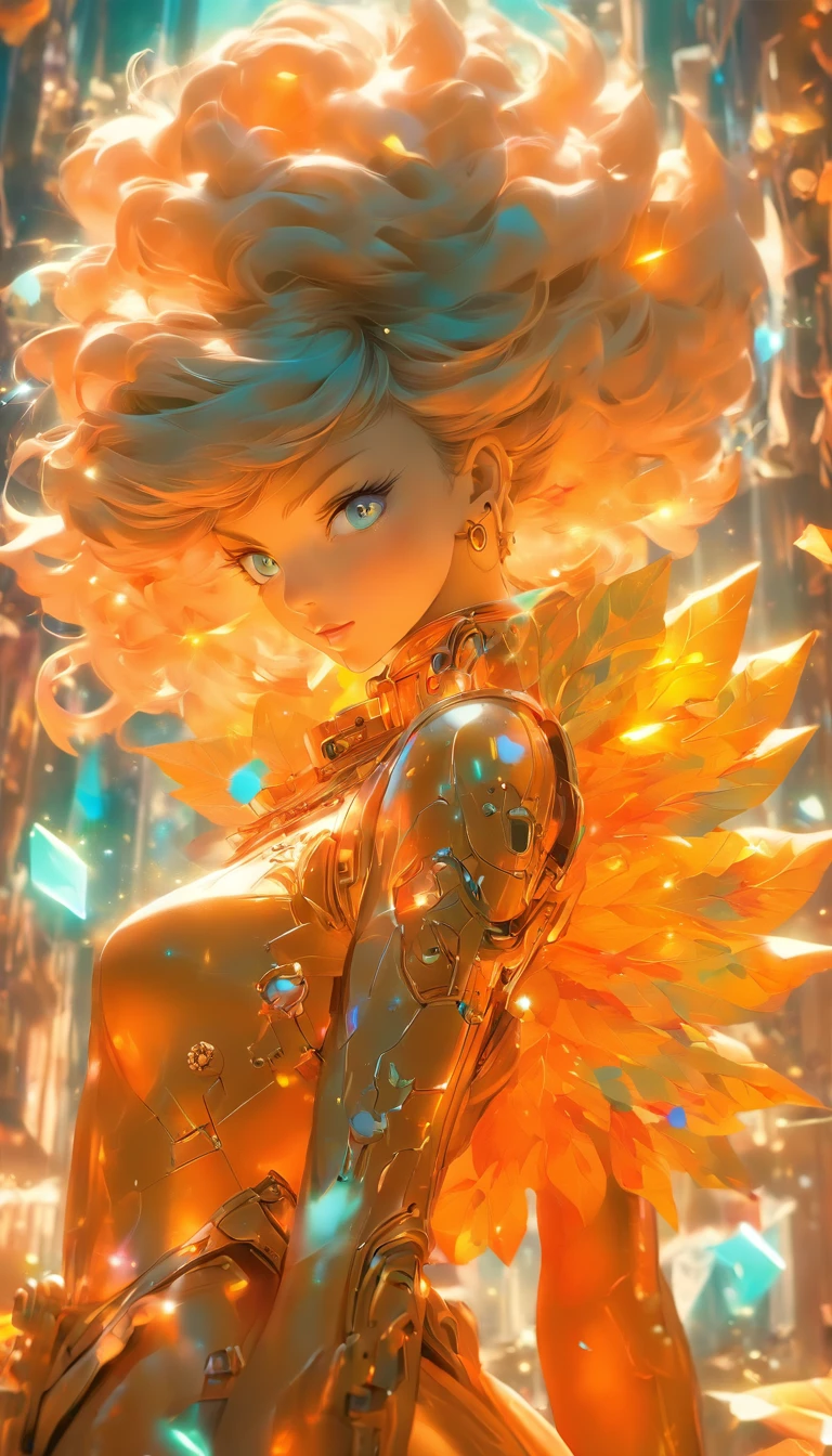 Galactic astrowave lunarpunk fashion in the style of autumnal steampunk retrofuturism, soft autumn leaf confetti, fluctuating ethereal depth of field, skewed realities, understated haute couture scifi activewear, iridescent pigment powder, holga medium format camera, lower body