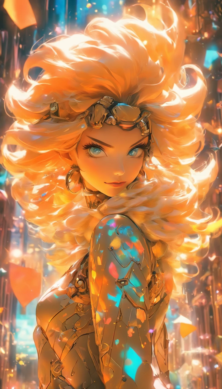 Galactic astrowave lunarpunk fashion in the style of autumnal steampunk retrofuturism, soft autumn leaf confetti, fluctuating ethereal depth of field, skewed realities, understated haute couture scifi activewear, iridescent pigment powder, holga medium format camera, lower body