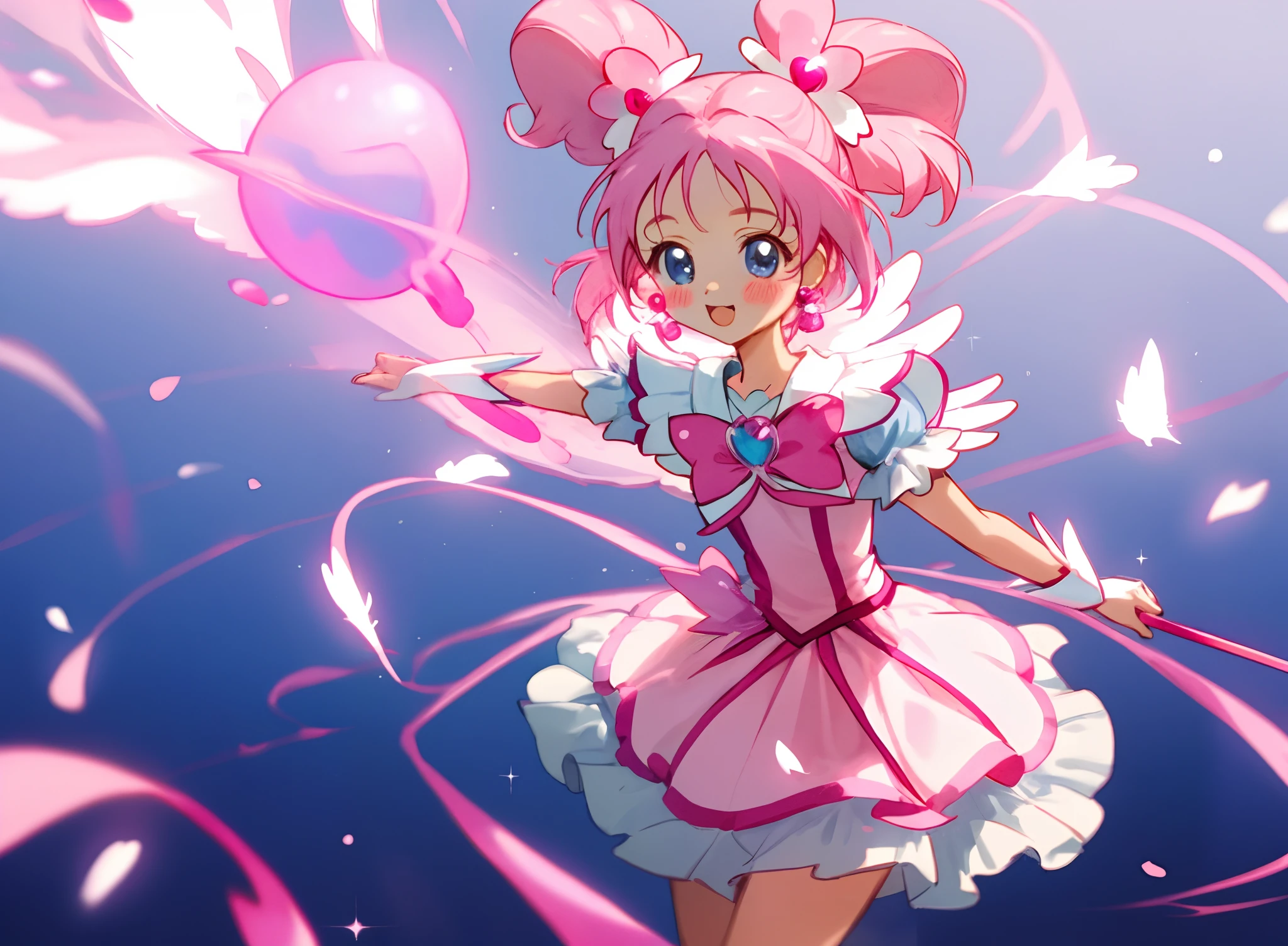 Frilly, pink, kawaii cute magical girl dress pretty cure