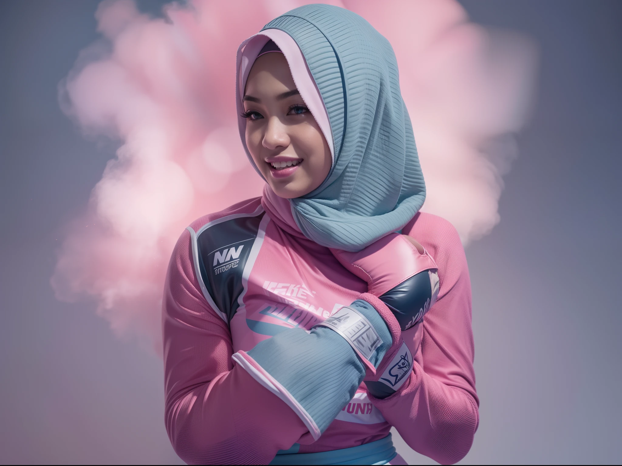 Realistic Hijab woman