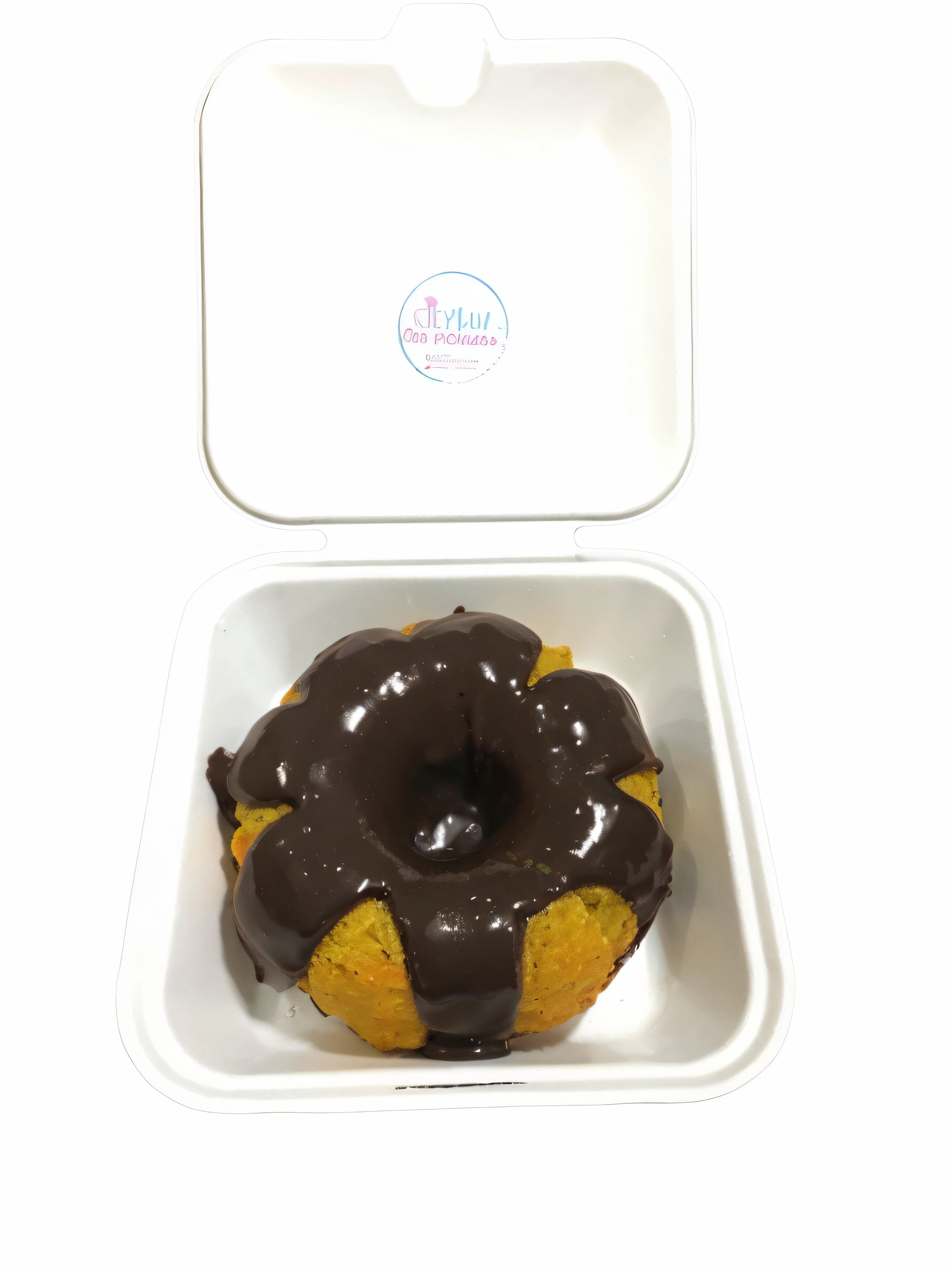There's a carrot cake with chocolate frosting on top, decadente, calda de chocolate, delicioso, festivo, feito de vidrado, Vidrado, caseoso, cobertura de chocolate, holiday season, quente, delicioso,🥕, sufocado chocolate derretido, 4k polymer clay food photography