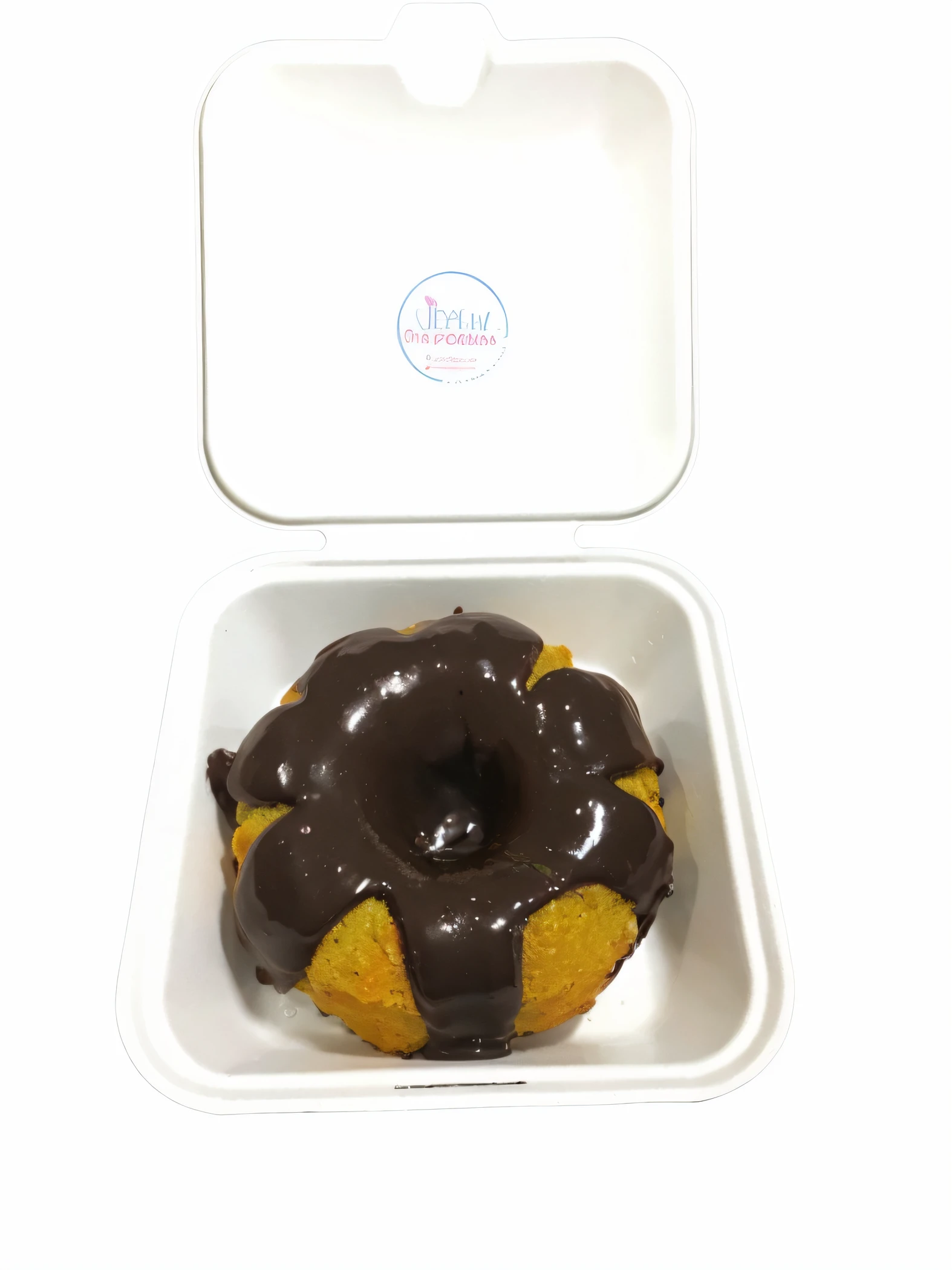 There's a carrot cake with chocolate frosting on top, decadente, calda de chocolate, delicioso, festivo, feito de vidrado, Vidrado, caseoso, cobertura de chocolate, holiday season, quente, delicioso,🥕, sufocado chocolate derretido, 4k polymer clay food photography