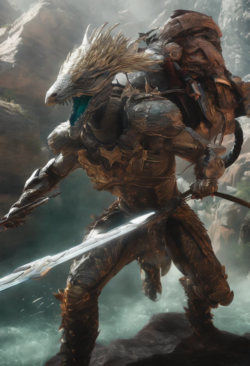 cinematic cgsociety,，Tropical canyon battle scene、Chinese big breasts、Quaint、three kingdom、ember、100 people、Telephoto vista（CG）、Intense CG battles、high detal、masuter piece、NSFW，Multi-layered long-sleeved gauze garment，Quick-dry vest，Linen sweater，Crocodile skin cape，golden shoulder pads, Silver hammer pattern cape, Burgundy body hair，Water vapor female spy，Shower buttocks green fruit milk jelly flat chest，Pine silk fish net knee brace space dance，Hexagonal prism，Put on a sprinkling gold pineapple knife，extremely happy，Zhou Dongyu（Tropical canyon battle scene）（（Scenes））(Extremely detailed Cg Unity 8K wallpaper,Masterpiece, Best quality, Ultra-detailed)He plays Huang Yaoshi in the movie，
