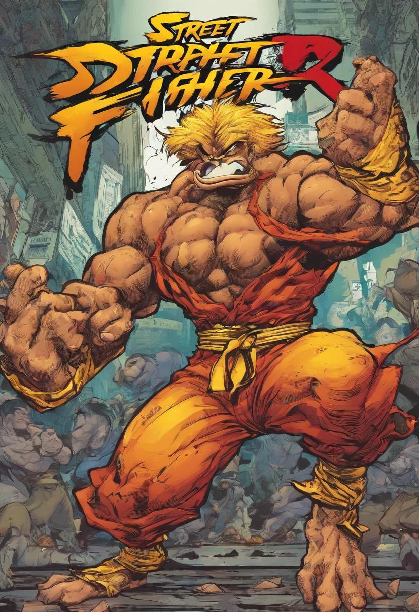 duck , strong angry antropomórfico cabeça de pato duck by jim lee and david finch, comic, comix, street wear,