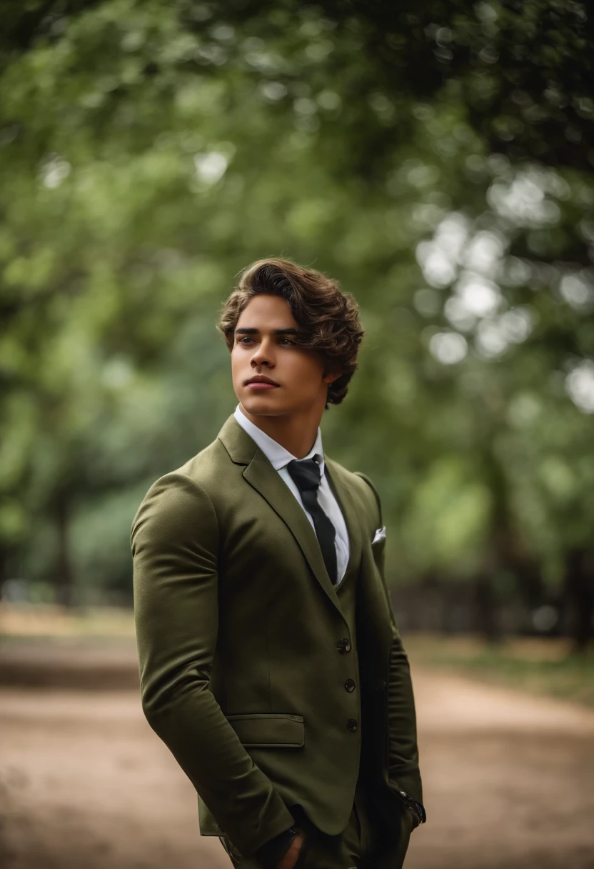 dmodelmodel, , adolescente, retrato, da frente, traje dia a dia, pele natural, pensativo, corte de cabelo militar, , estudio de fotografia profissional, 8k, full hd