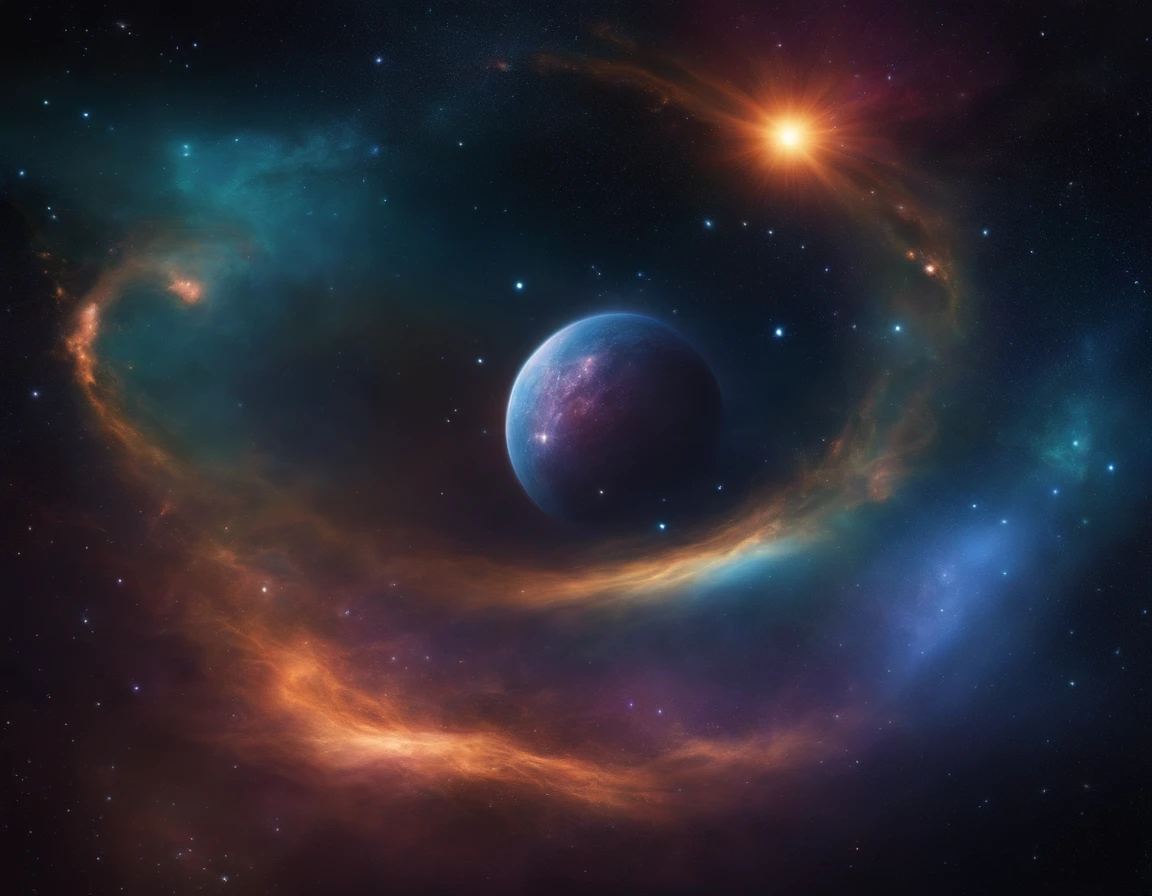 Mystic Number 10, in outer space