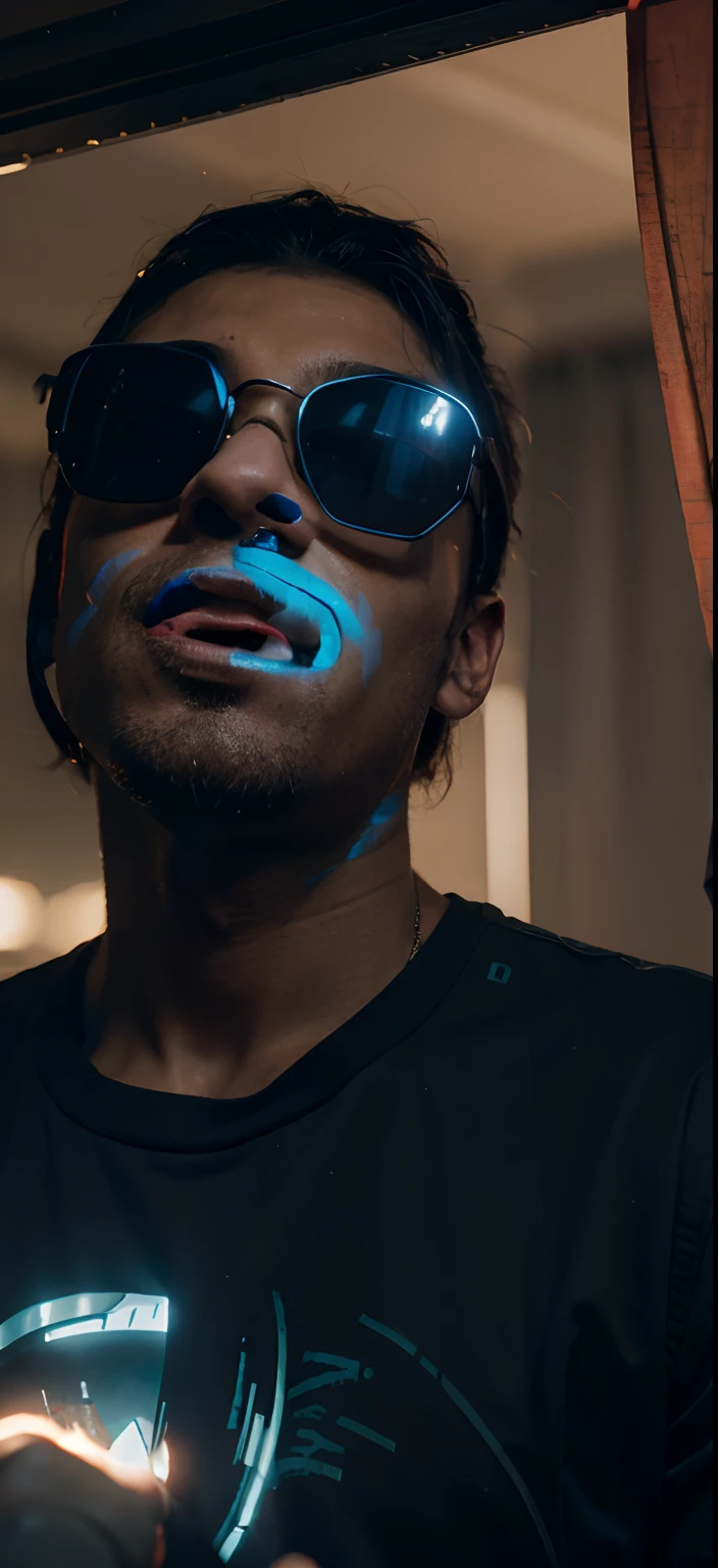 Change background cyberpunk handsome boy, realistic face, 8k, untra realistic,