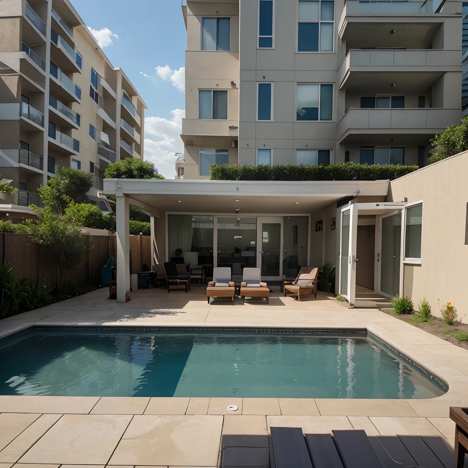 realistic photo or image of real estate