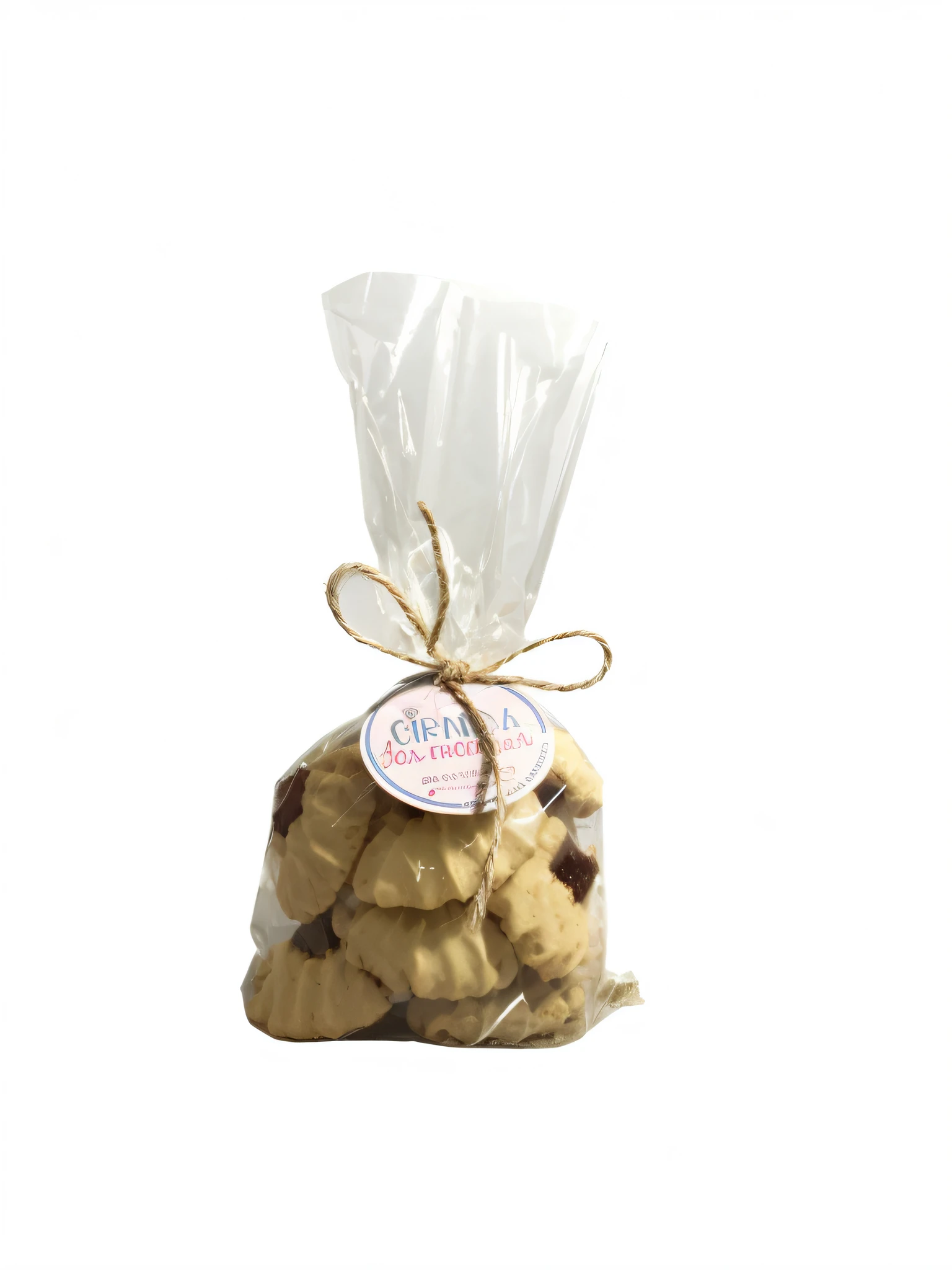 There is a bag of biscuits that is wrapped in plastic, Foto completa do produto, Foto do produto, delicioso, n - 6, bolinhos, gourmet, Marvano, Teoreias, Feliz!!!, n - 4, n-4, n-4, n- 4, Detalhe abundante, Doze, Tinha ), imagem de listagem, crisp and sharp, Costa do Sol