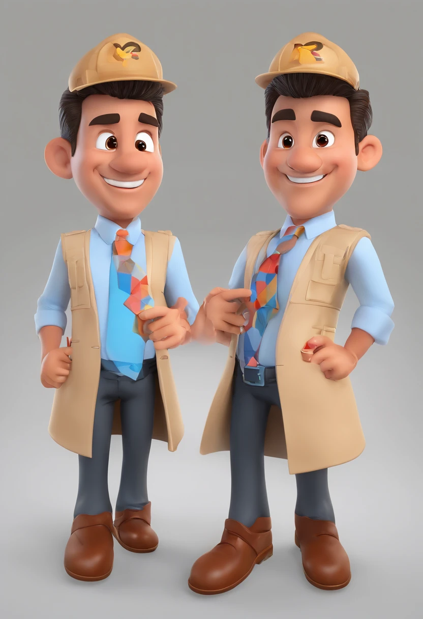 Personagem 3D com Terno Preto, sorridente, estilo disney, 3D Animation Character Style, camisa branca, Gravata Vermelha, ....3d, Processados, Realtor, confiante, attention to detail, terno perfeitamente adaptado, Paleta de cores vivas, cabelos imaculados, Realtor,happy expression,olhos inteligentes,pose confiante,professional background,Carreira de sucesso,gostando do seu trabalho,