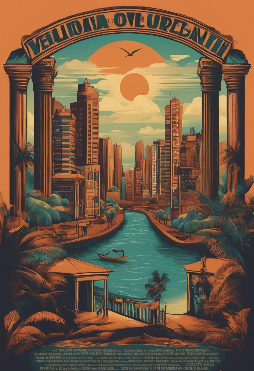 Make a t-shirt print with the song of the Legião Urbana Vento no Litoral