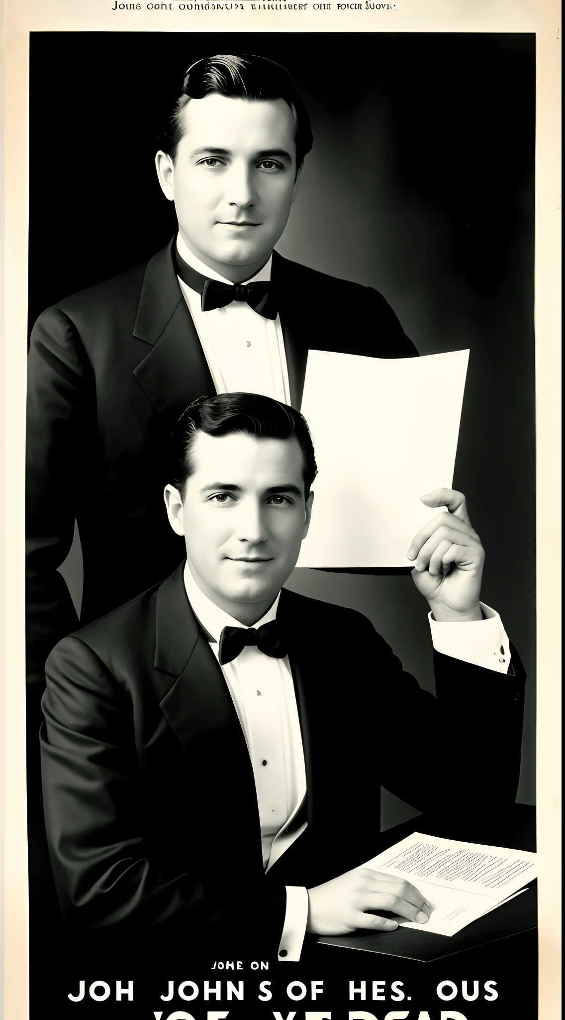Poster for John Adam’s campaign to win presidential election