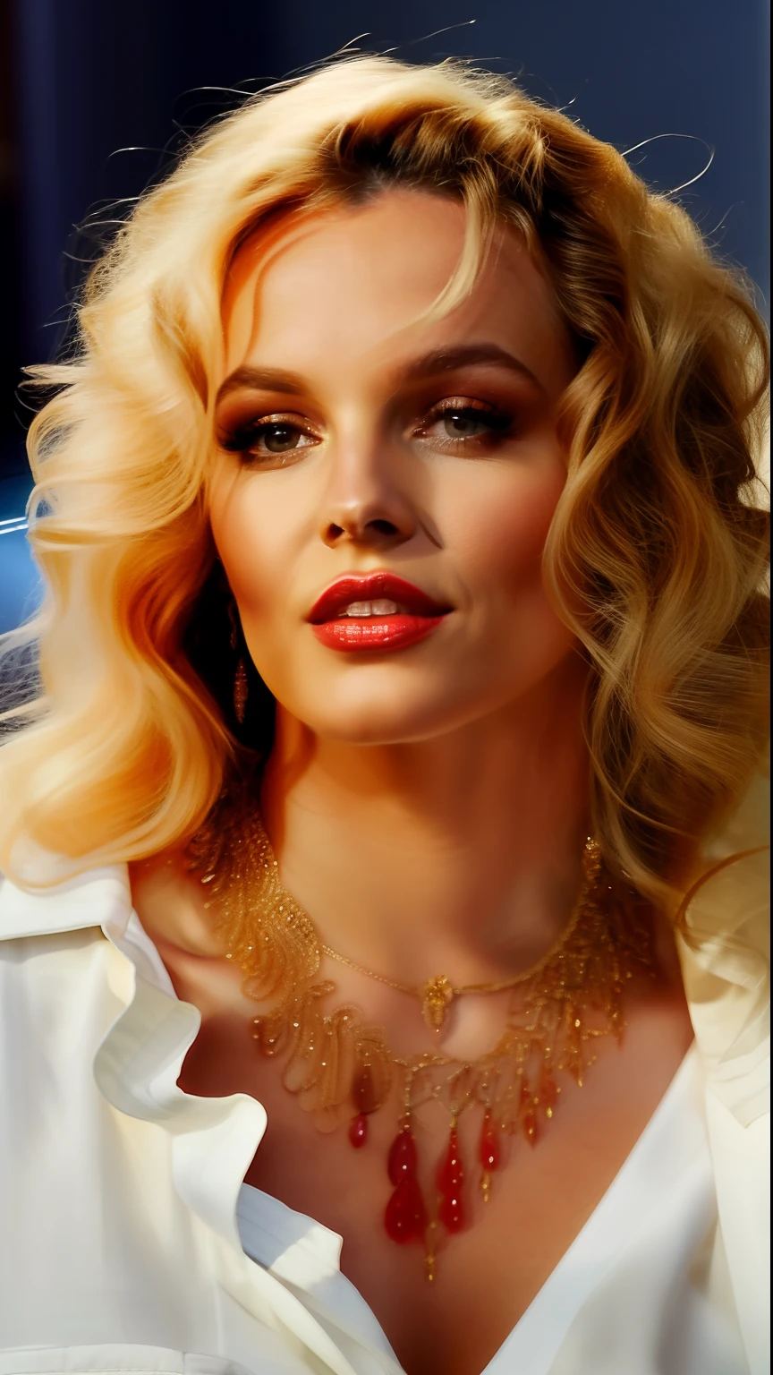 britney spears, com um batom vermelho e um colar, small and thick red lips, wide golden eyes and red lips, red luscious lips, thick red lips, menina de cabelos loiros cacheados curtos, red lips, sexy red lips, cara para cima com penteado 1 9 2 0 s, with parted lips and stunning, Big Red Lips, penteado glamoroso, melhor qualidade, realista, realista, Award-Winning Illustration, (rosto altamente detalhado e textura da pele), (corpo inteiro), (detalhe complicado: 1.2), (detalhe fino), (detalhe complicado), (cinematic lights, luz de fundo de melhor qualidade), lines sharp, foco nítido, Arte Oficial, unidade 8k papel de parede , ultra realista, muito realista, Absurdo, inacreditavelmente realista absurdo, tamanho de arquivo enorme, ultra-real, Arte de realista, RTX,((Foto de encerramento-up by award-winning studio)), , (cale a boca), , perfect hands, lindos olhos detalhados, rosto perfeito, corpo perfeito, detalhes ultra realista.