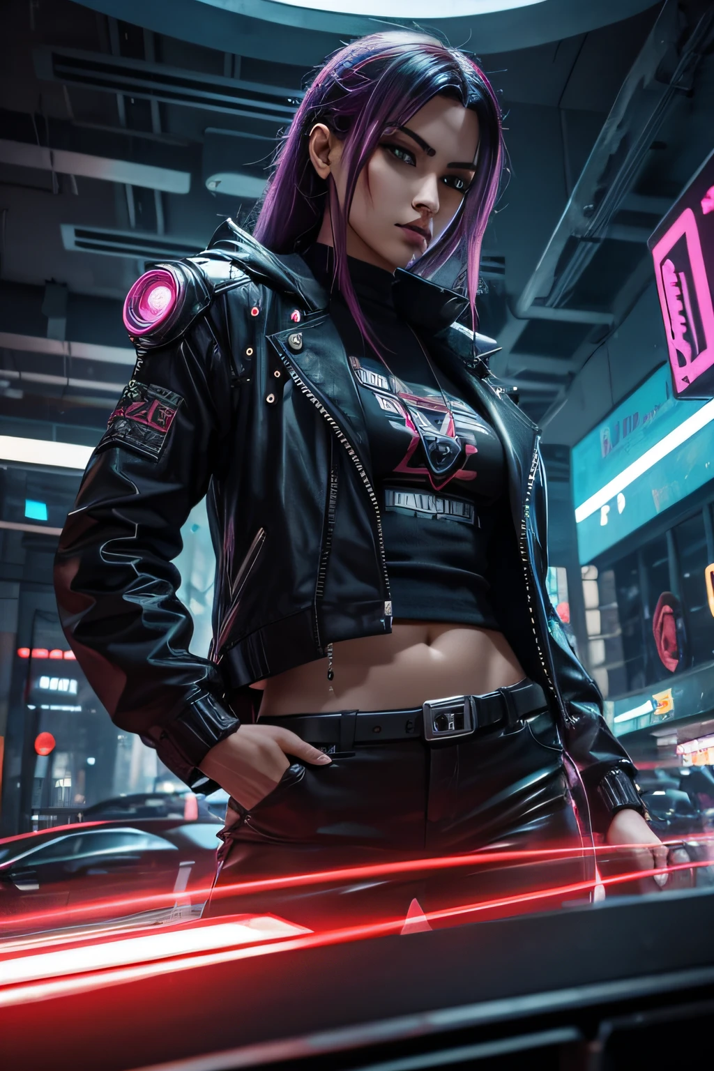 Change Background Cyberpunk pritty girl, realstic Face, 8k, ultra realstic