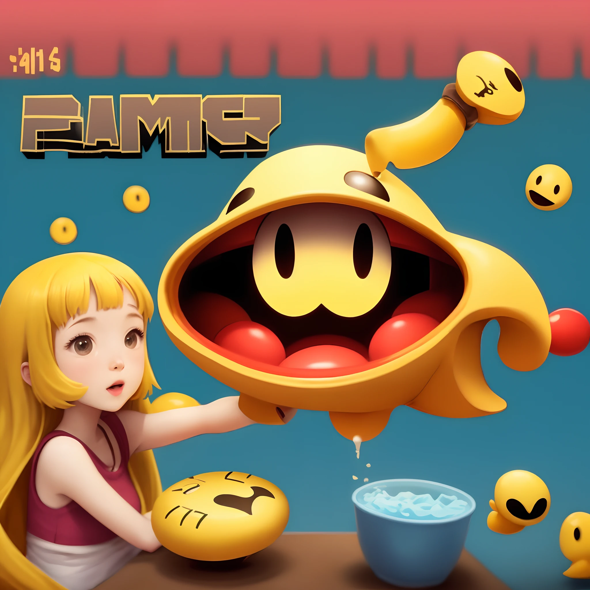 Pacman but with people instead of dots with the title ' It's okay to remove people from your life