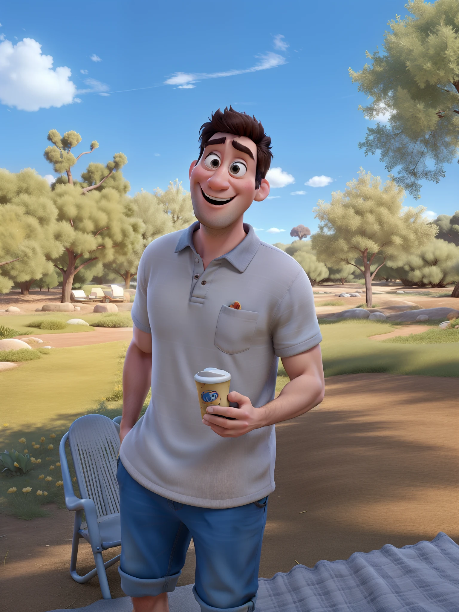 Pixar Cartoon Character Version
