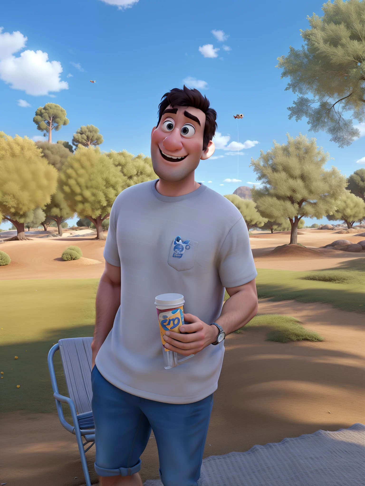 Pixar Cartoon Character Version