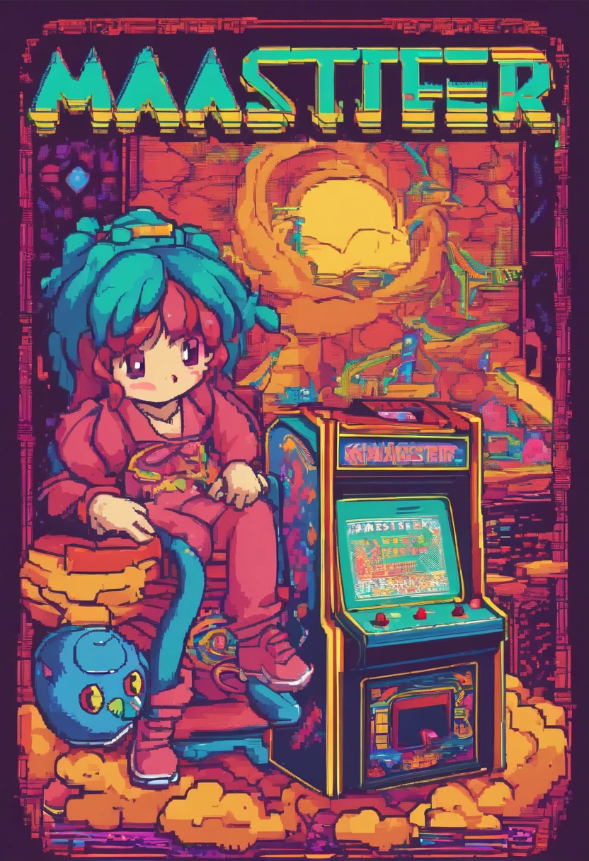 (master part, Qualidade Superior, best quality), pixel,Pixel Art,1girl,