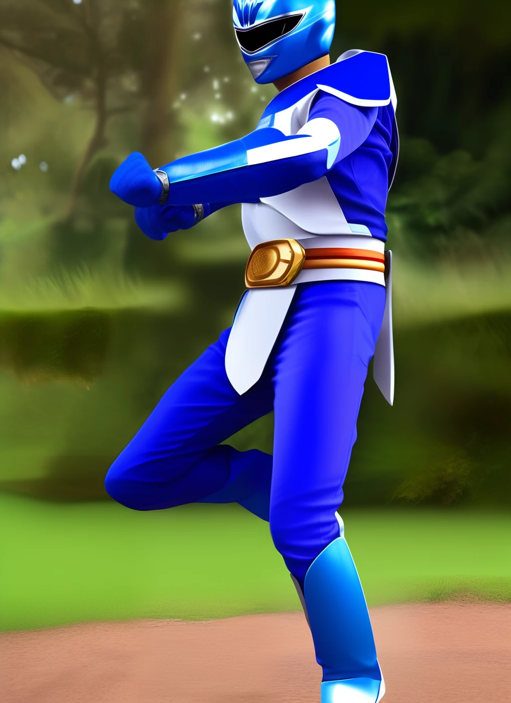 blue power ranger .5 photo