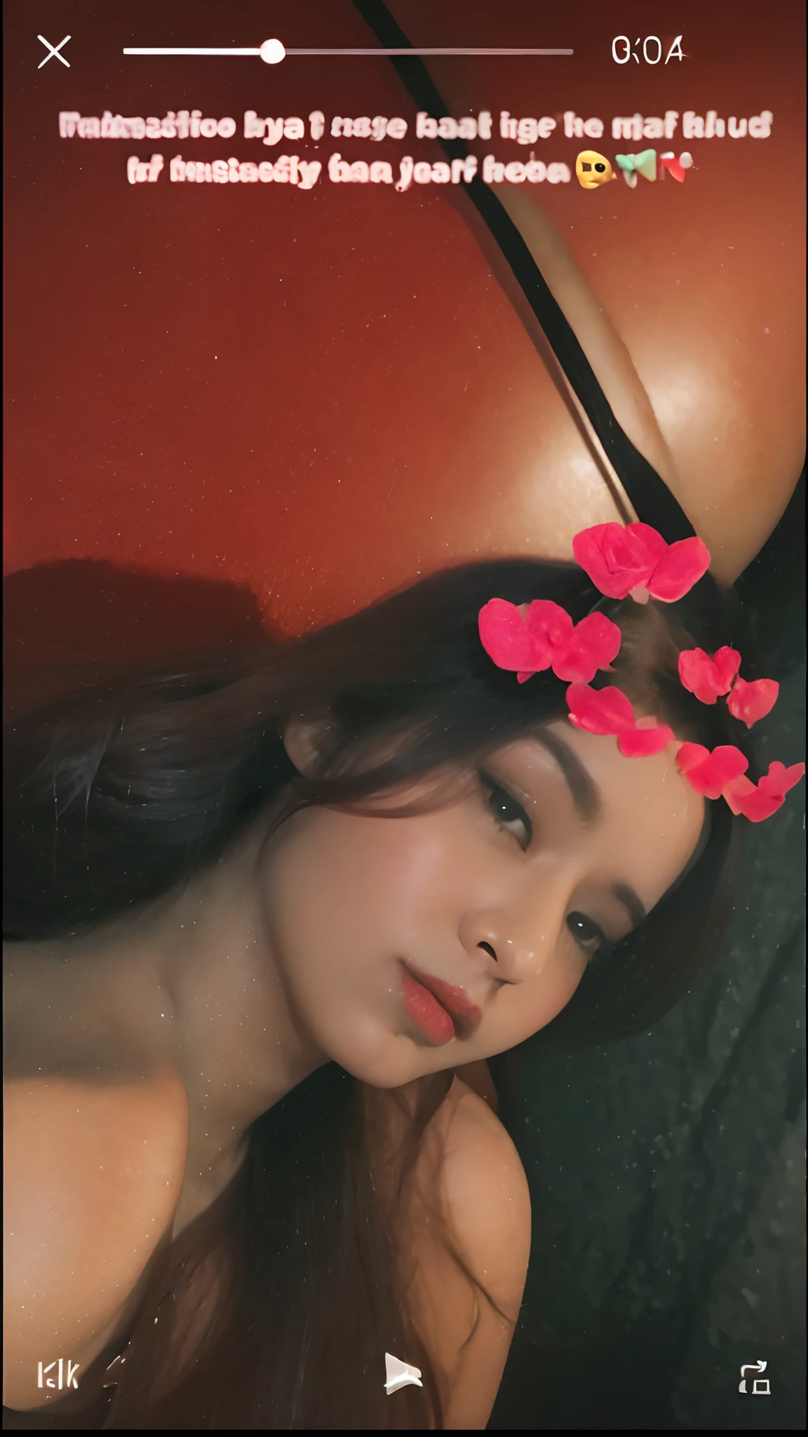 ((Best Quality, 8K, Masterpiece: 1.3)), 1 Girl, (Casual Hairstyle, Larger Breasts:1.2), Open V-Chest Shirt: 1.1, cleavage, Full, ultra-fine face, Fine eyes, Double eyelids, shyness: 2, Home, looking at viewer,