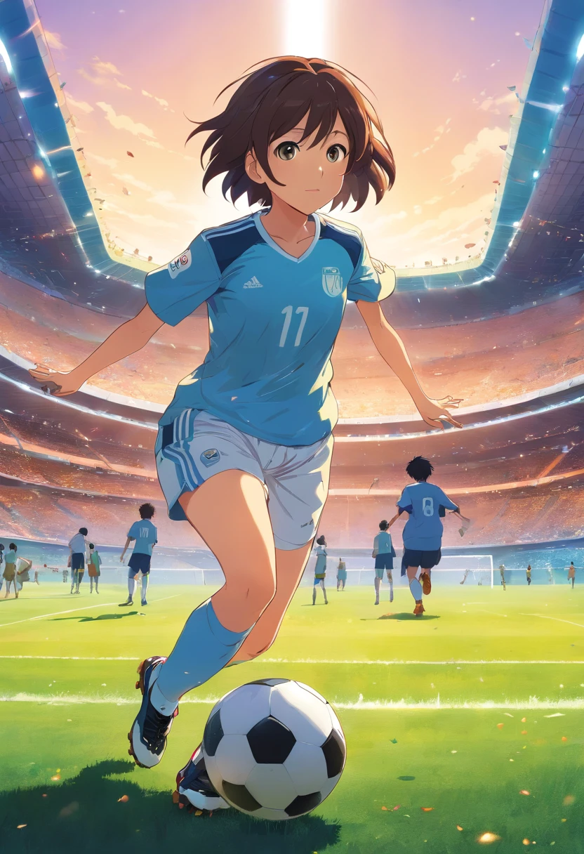 Crie campo de futebol