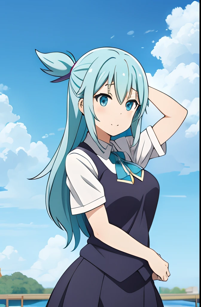 aqua from konosuba, girl