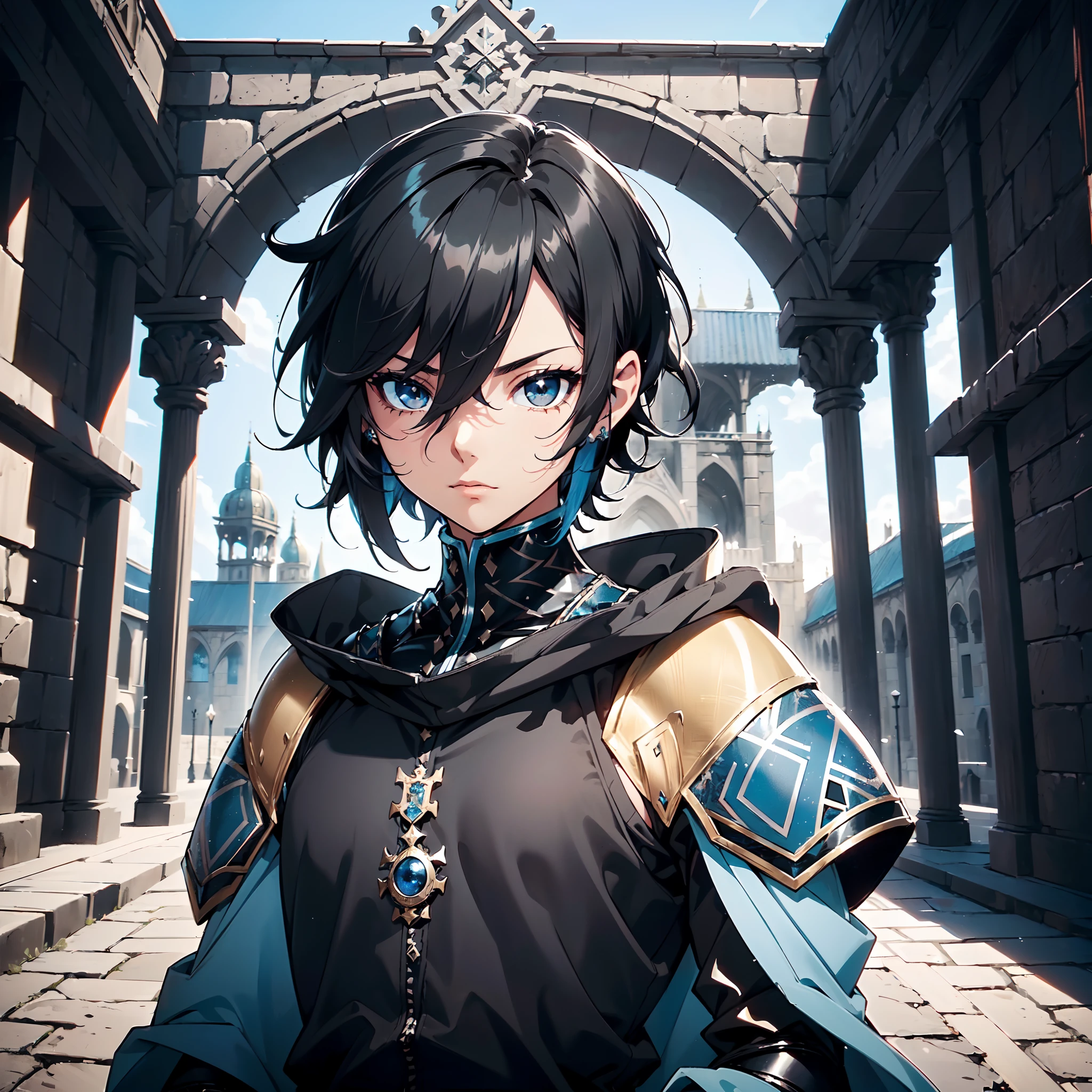 128K Ultra High Definition,
128K Ultra High Quality,
128K Ultra High Resolution,
Best Definition,
Best Quality,
Best Resolution,
Perfectly Detailed,
Perfectly Designed,
Extremely Detailed,
Extremely Designed,
Hyper Detailed,
Hyper Definition,
Hyper Quality,
Hyper Resolution,
Masterpiece,
(((Anime))),
Body Shot,
(((Boy))),
Handsome,
Muscular Body,
(((Black Short Hair))),
(((Black Eyes))),
(((Hyper Detailed & Perfectly Designed With Ultra High Quality Blue Tribal Armor))),
(((Inside Of Medieval Royal Palace Background Scenery))),