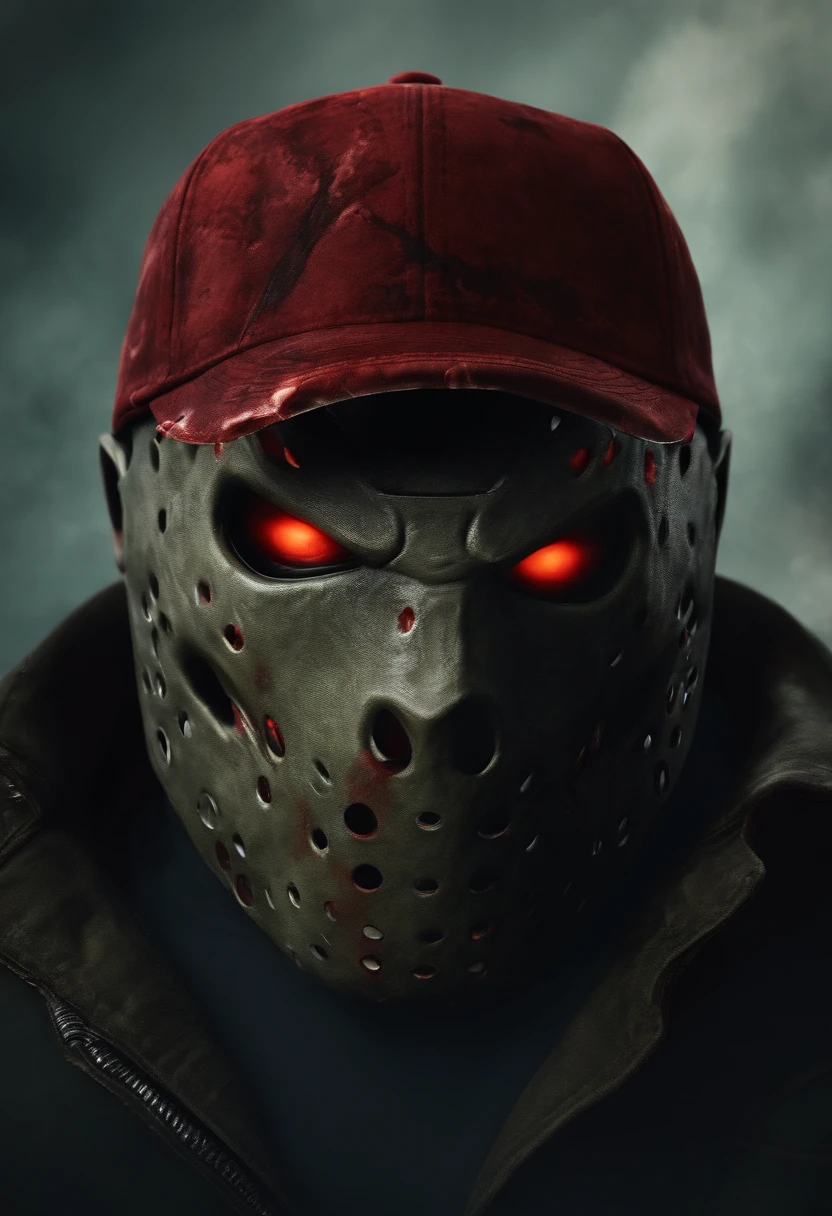 create an image of the monster Jason in a cap skin