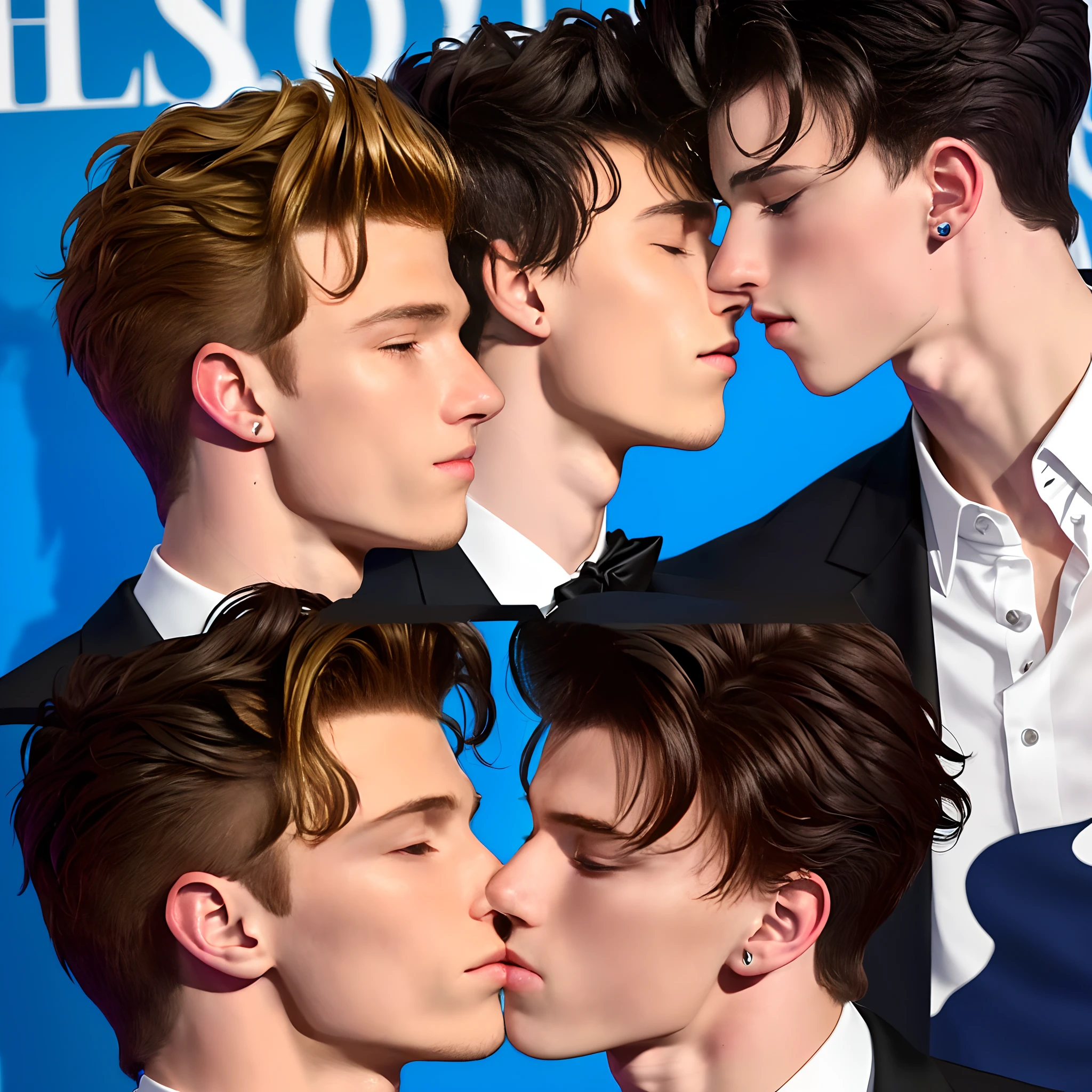 tom holland kissing shawn mendes