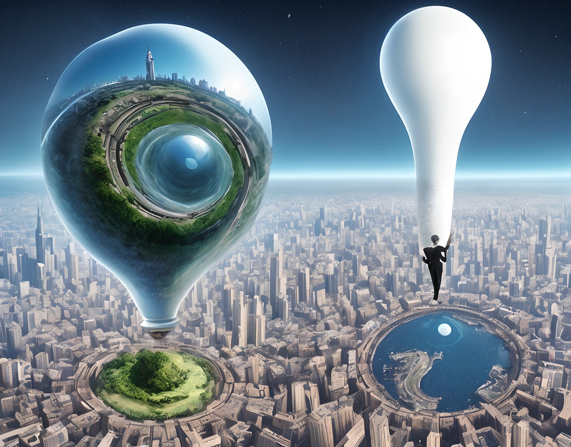 Reality vs dream world inception