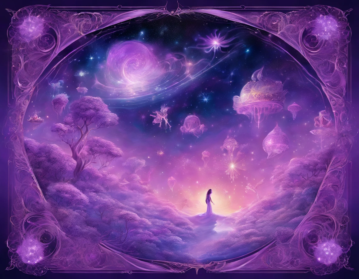 No Death of Dreams, (outer space), ((lilac))