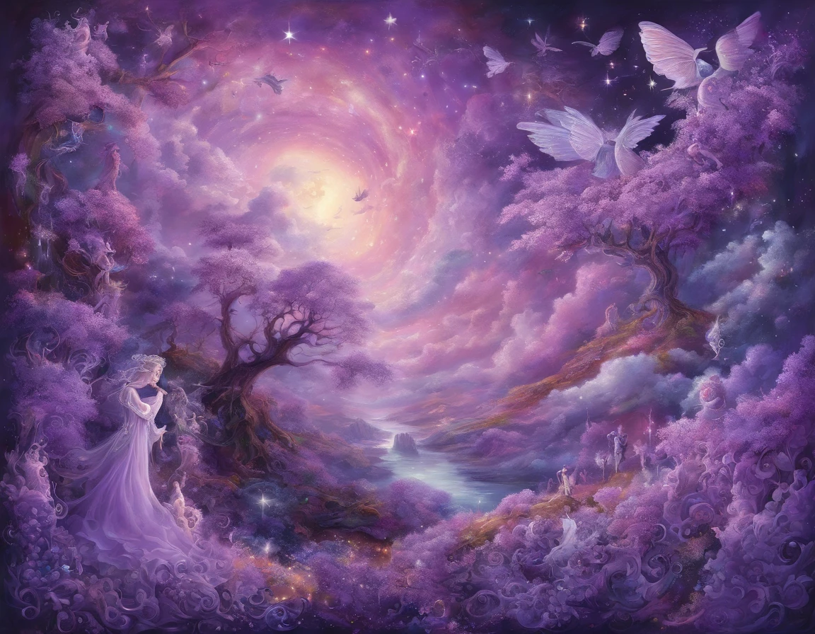 No Death of Dreams, (outer space), ((lilac))