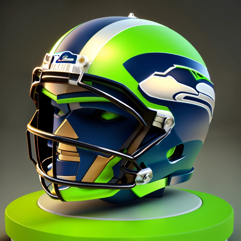 Seattle Seahawks 3d logo