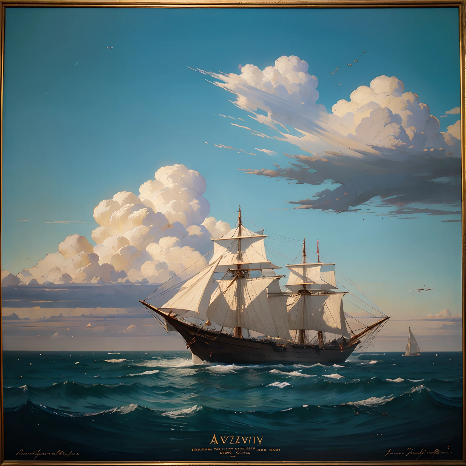 Painting by Aivazovsky