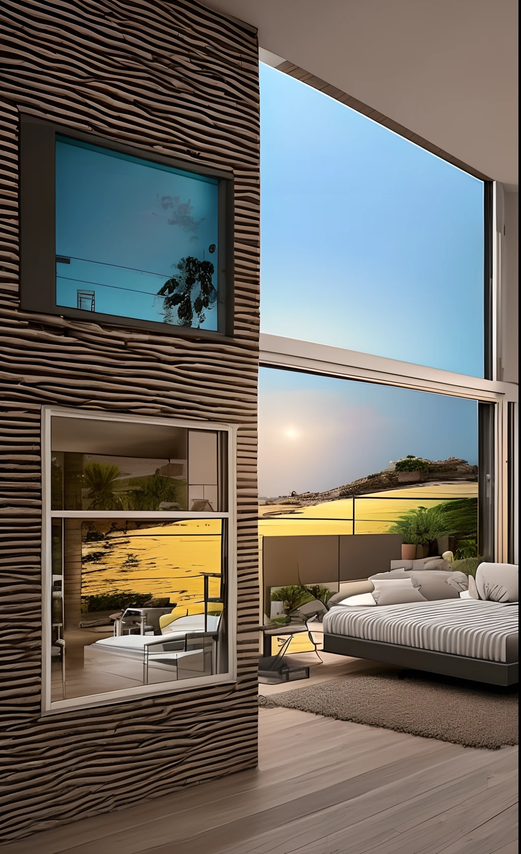 uma casa vista por dentro com inteligencia artificial no comando e luxuosa em tempo real --auto --s2