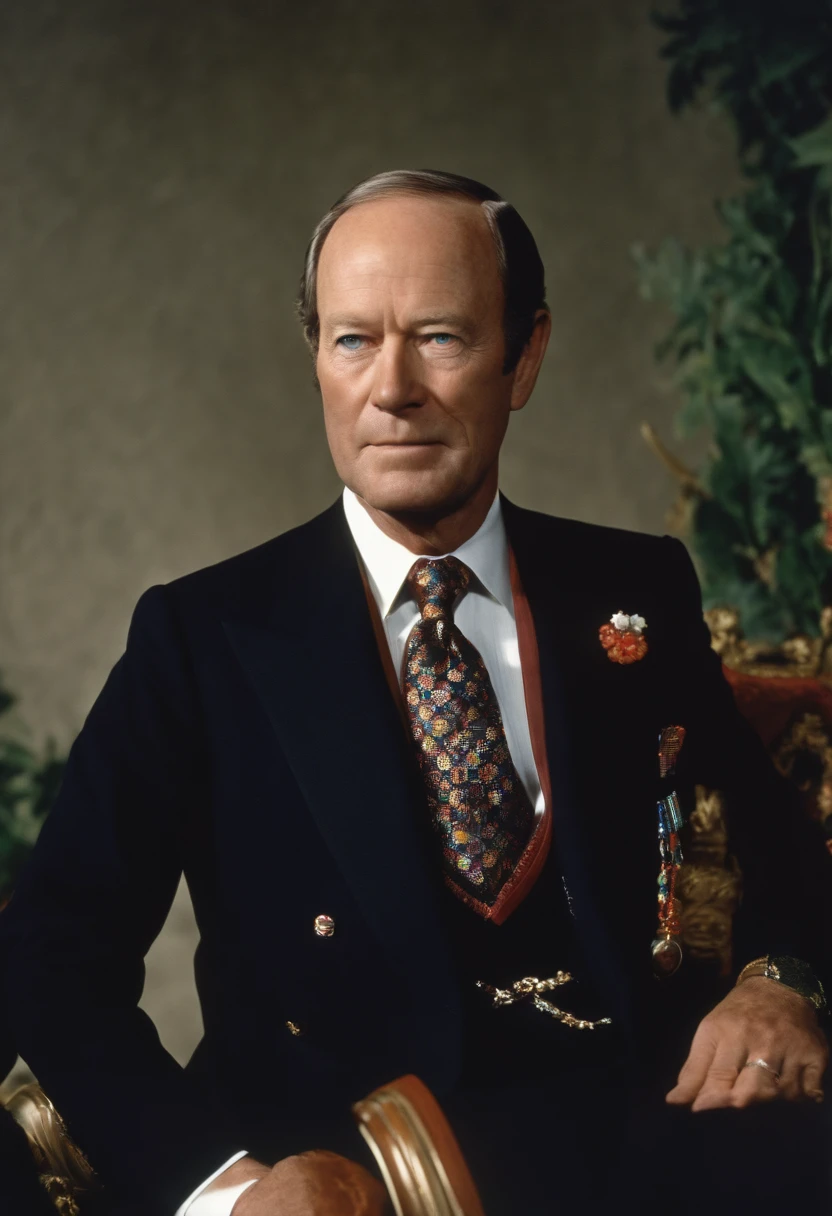 William Sherman wore a suit of president of Japan 1978
