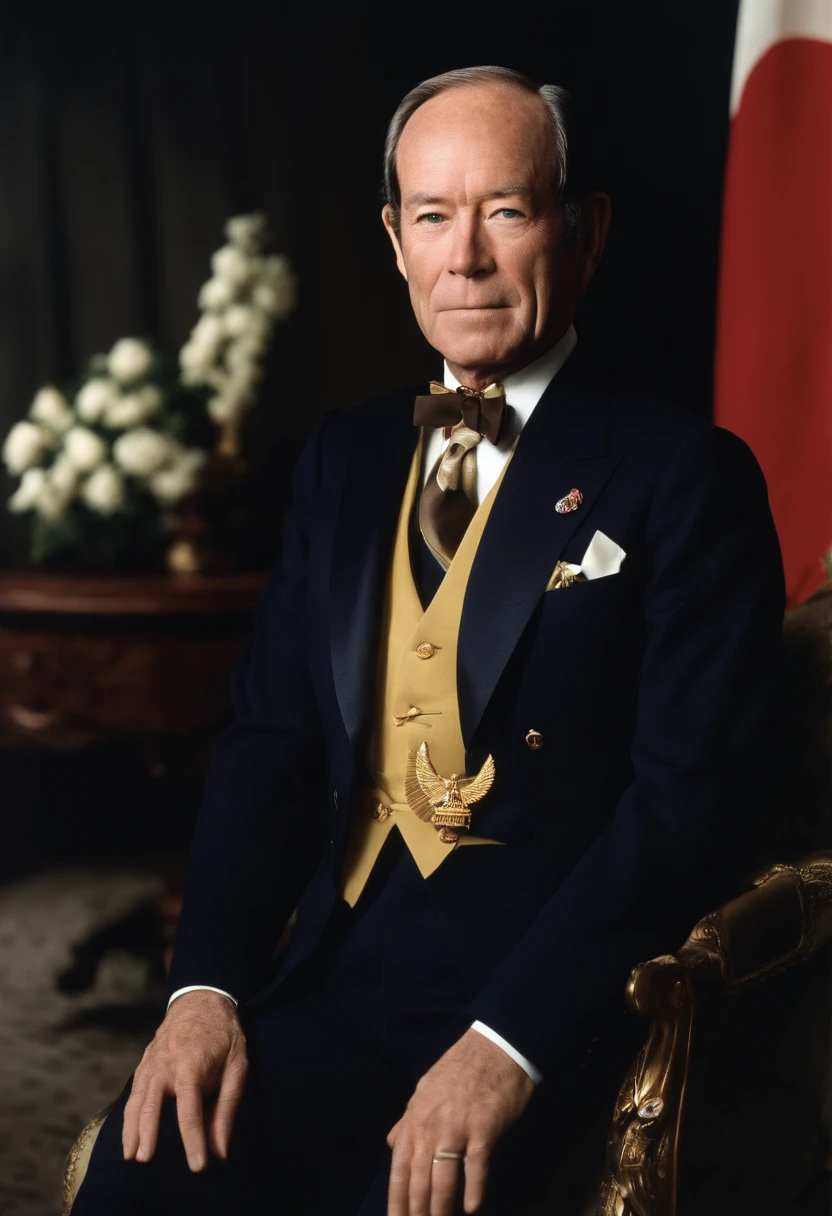 William Sherman wore suit of president of Japan in 1978
