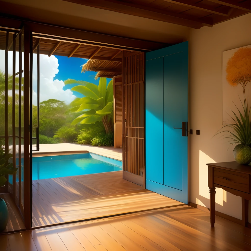 Tropical style space
