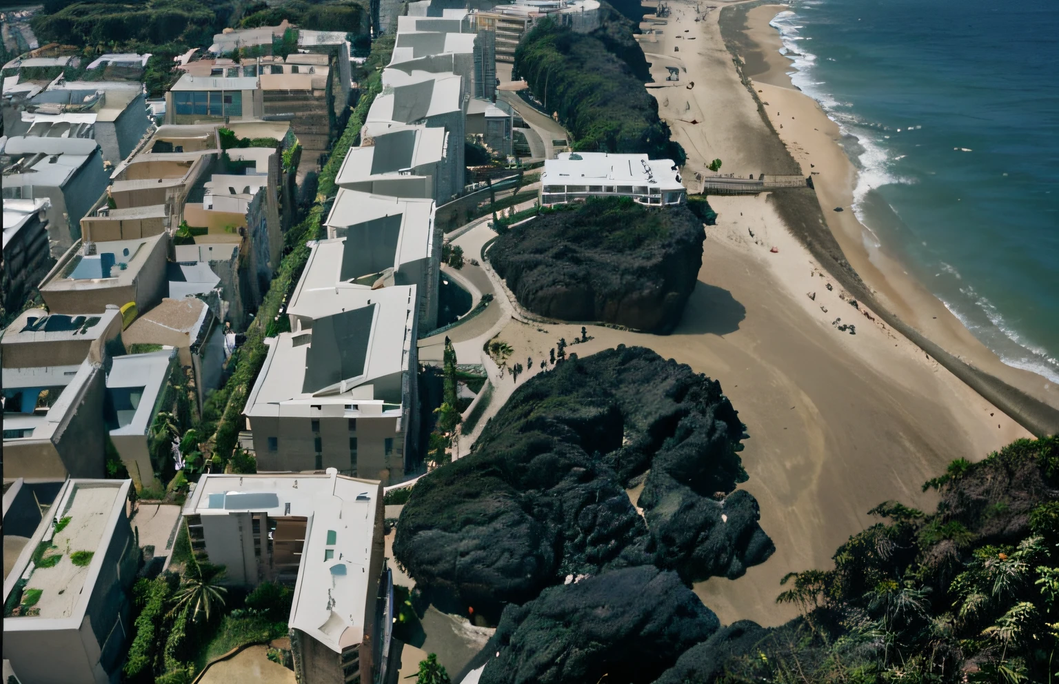 jardim, mar, praia, paris