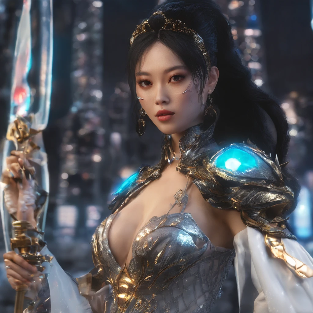 cinematic cgsociety，Flying Nine-Tailed Light Blue Sky Division Flame Long-haired Fox Star，een Erotica，Torch night black golden orange brocade silk snake print silk pants，Rouge diamond tulle sheer lizard-patterned leggings，Fat woman space fly in the snow，Front view，Pure transparency，Wear boxing gloves，Wear thick-framed reflective sunglasses with gold wire，Panorama ultra-wide angle，extremely happy，The texture of the real person is delicate，Strong visual impact，hyper-detailing，Dream girl，Refined face，prettyeyes，Hair strands float in the air， cherry Models，Zhou Xiaotong，crystal-clear，Good sense of perspective，Light and shadow effects，16K smooth，Surface reflected light,，Tropical canyon battle scene、Chinese big breasts、Quaint、three kingdom、ember、100 people、Telephoto vista（CG）、Intense CG battles、high detal、masuter piece、NSFW，Multi-layered long-sleeved gauze garment，Quick-dry vest，Linen sweater，Crocodile skin cape，golden shoulder pads, Silver hammer pattern cape, Burgundy body hair，Water vapor female spy，Shower buttocks green fruit milk jelly flat chest，Pine silk fish net knee brace space dance，Hexagonal prism，Put on a pineapple knife sprinkled with gold，extremely happy，Boundy winter rain（Tropical canyon battle scene）（（Scenes））(Extremely detailed Cg Unity 8K wallpaper,Masterpiece, Best quality, Ultra-detailed)He played Huang Yaoshi in the movie，