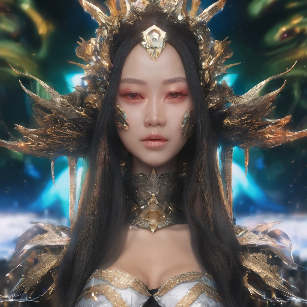 cinematic cgsociety,Flying Nine-Tailed Light Blue Sky Division Flame Long-haired Fox Star,een Erotica,Torch night black golden orange brocade silk snake print silk pants,Rouge diamond tulle sheer lizard-patterned leggings,Fat woman space fly in the snow,Front view,Pure transparency,Wear boxing gloves,Wear thick-framed reflective sunglasses with gold wire,Panorama ultra-wide angle,extremely happy,The texture of the real person is delicate,Strong visual impact,hyper-detailing,Dream girl,Refined face,prettyeyes,Hair strands float in the air, cherry Models,Zhou Xiaotong,crystal-clear,Good sense of perspective,Light and shadow effects,16K smooth,Surface reflected light,,Tropical canyon battle scene、Chinese big breasts、Quaint、three kingdom、ember、100 people、Telephoto vista(CG)、Intense CG battles、high detal、masuter piece、NSFW,Multi-layered long-sleeved gauze garment,Quick-dry vest,Linen sweater,Crocodile skin cape,golden shoulder pads, Silver hammer pattern cape, Burgundy body hair,Water vapor female spy,Shower buttocks green fruit milk jelly flat chest,Pine silk fish net knee brace space dance,Hexagonal prism,Put on a pineapple knife sprinkled with gold,extremely happy,Boundy winter rain(Tropical canyon battle scene)((Scenes))(Extremely detailed Cg Unity 8K wallpaper,Masterpiece, Best quality, Ultra-detailed)He played Huang Yaoshi in the movie,