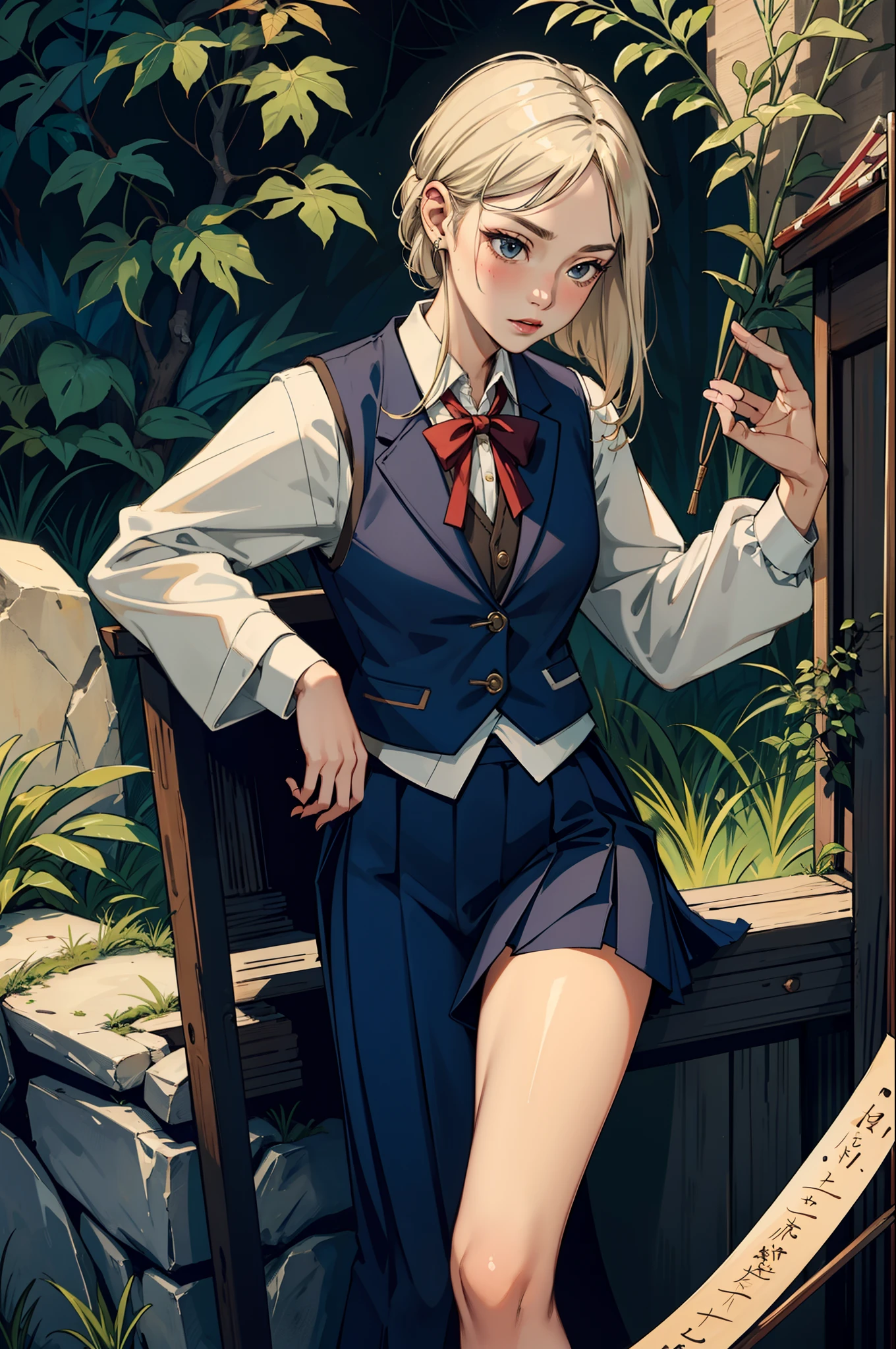Beth,校服,Pubic hair shows through,long leges,moisty,enchanting,Charming,Beautuful Women,Vest line