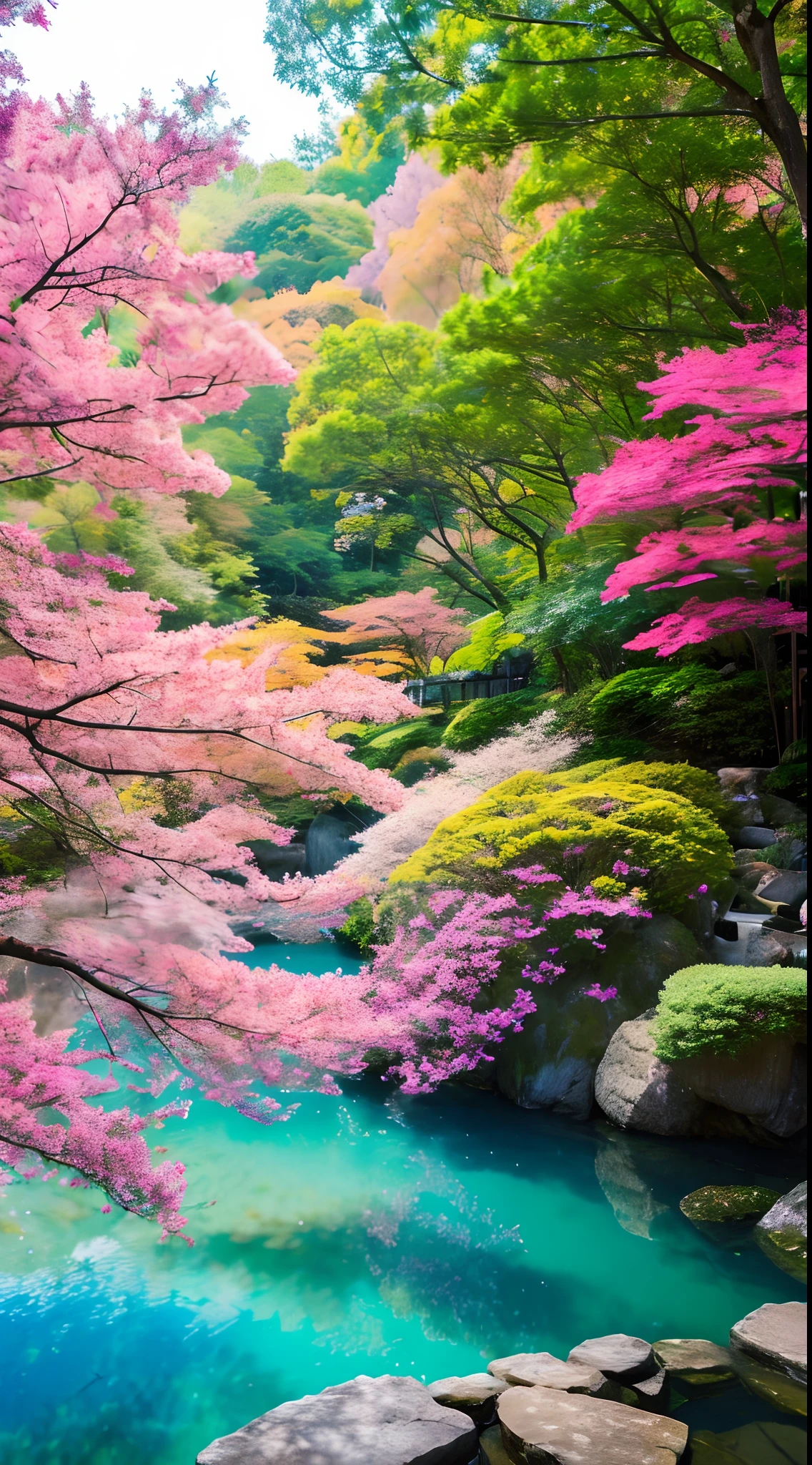 Beautiful scenery、Top resolution 、superlative degree、A Japanese style、Vivid、colourfull、hiquality、、Unclear、