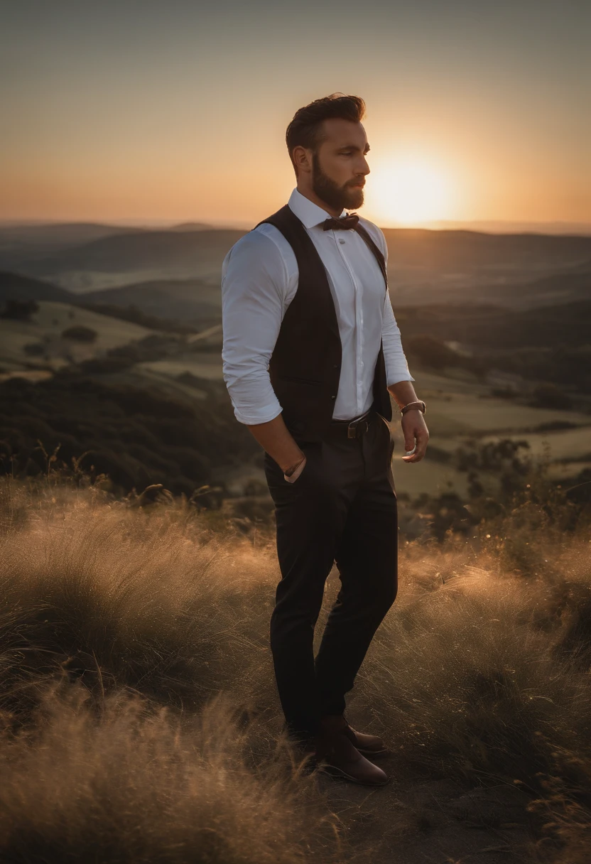 Homem de terno, um pouco barbudo, Wear a black business suit, Modelo puro, Mostre seu rosto, Foto de perfil profissional, desgaste empresarial, Desgaste do Office, alta resolução, Obra-prima, melhor qualidade, Alto detalhe intrincado, altamente detalhado, Crisp Focus, textura, olhos detalhados, profissional, 4k, Canon Tiroteio, 85 millimeters, profundidade de campo rasa, Kodak Color Vision, corpo de ajuste perfeito, extremamente detalhado, fotografia_\(Ultra\), foto realista, Post-processing, maximum details, rugosidade, vida real, Ultra realista, renderizado, fotografia, 8k UHD, fotografia (grain of film)