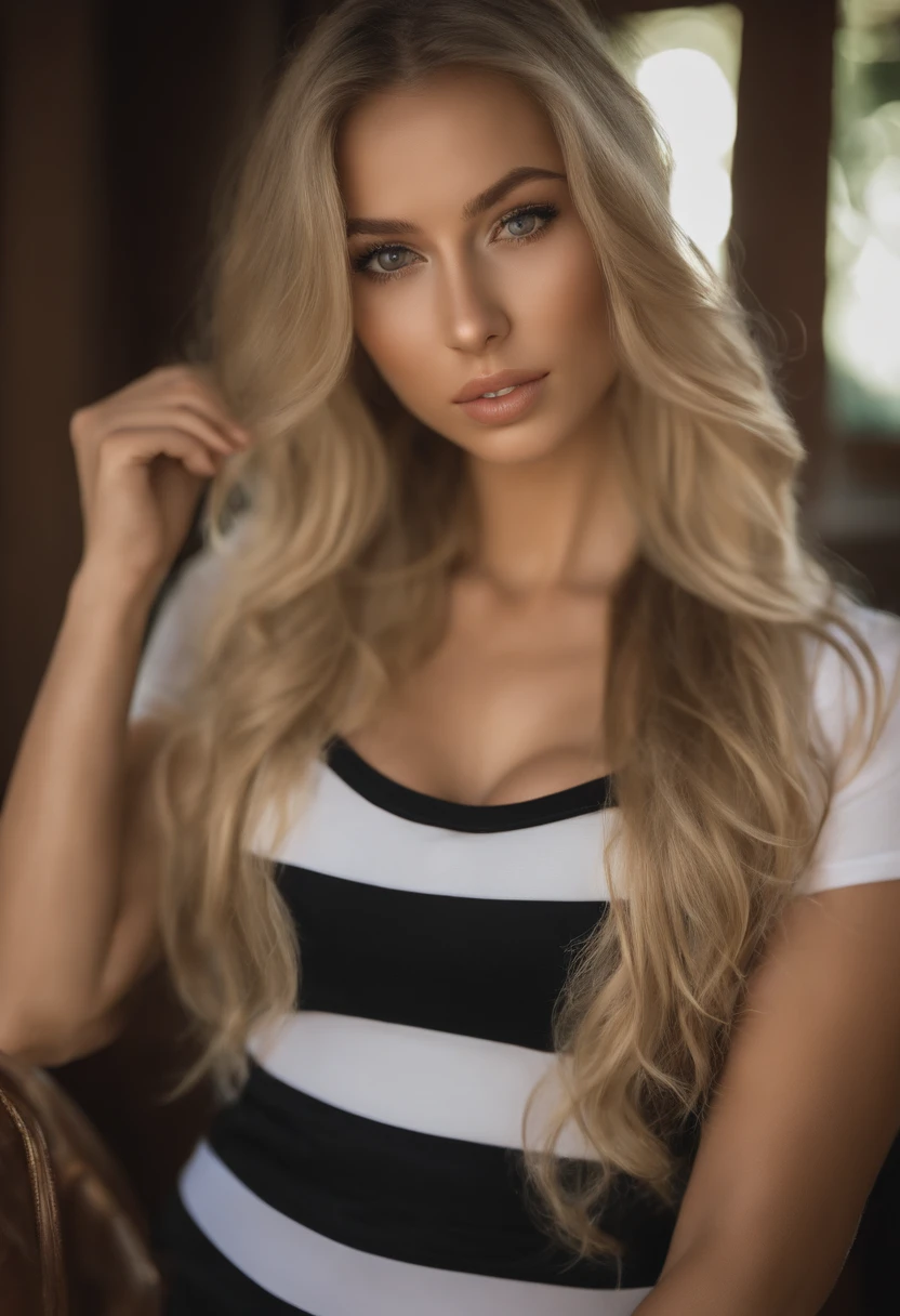 oman with matching tank top and panties, fille sexy aux yeux bleus, Portrait Sophie Mudd, Portrait de Corinna Kopf, cheveux blonds et grands yeux, selfie of a young woman, ohne Maquillage, maquillage naturel, Look directly into the camera, Visage avec Artgram, dezentes Maquillage, Superbe photo du corps entier, at a club, gros seins, Blonde, Latin